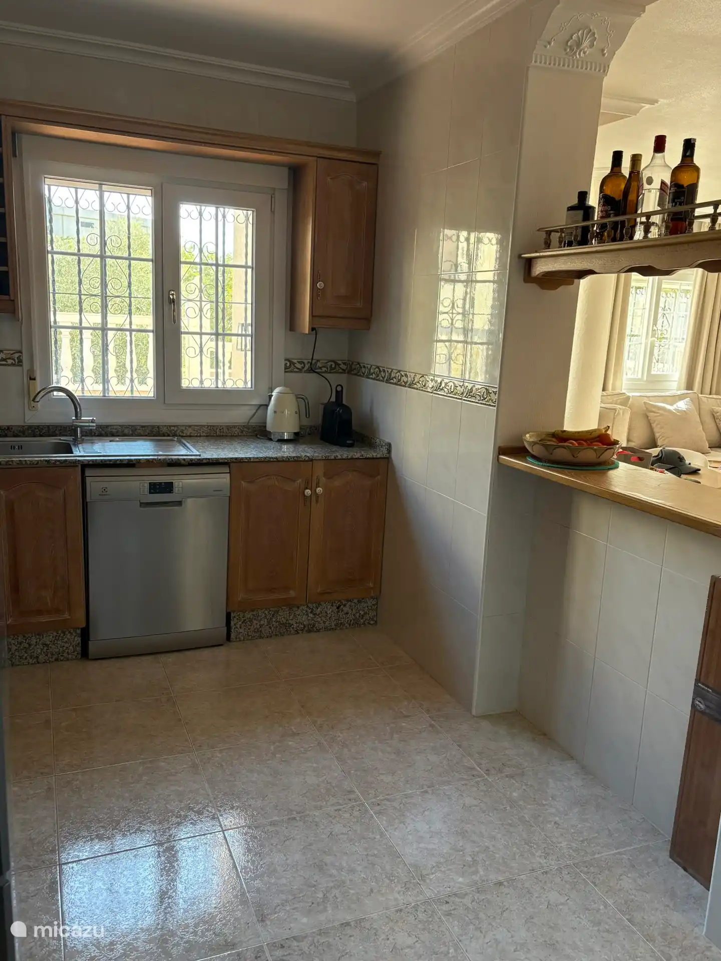 Villa Tember, keuken.