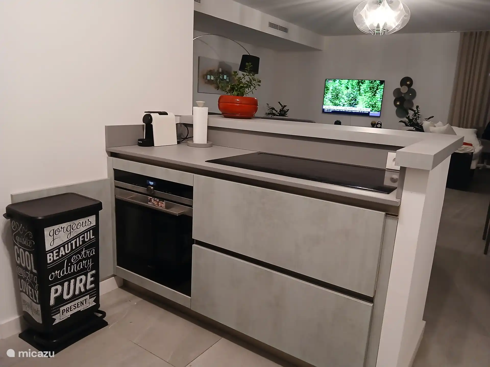 Volledig ingerichte keuken