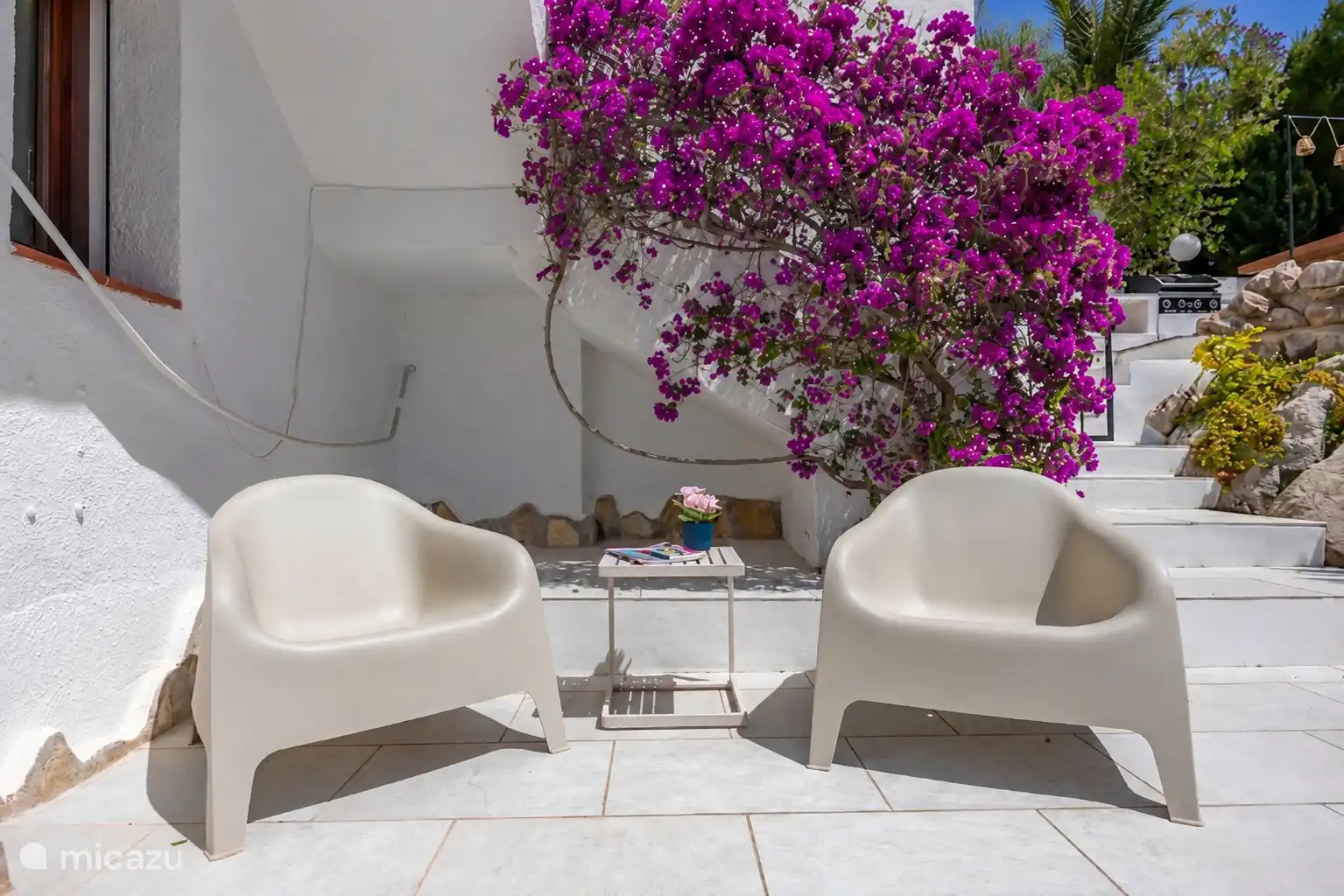 Different seating areas