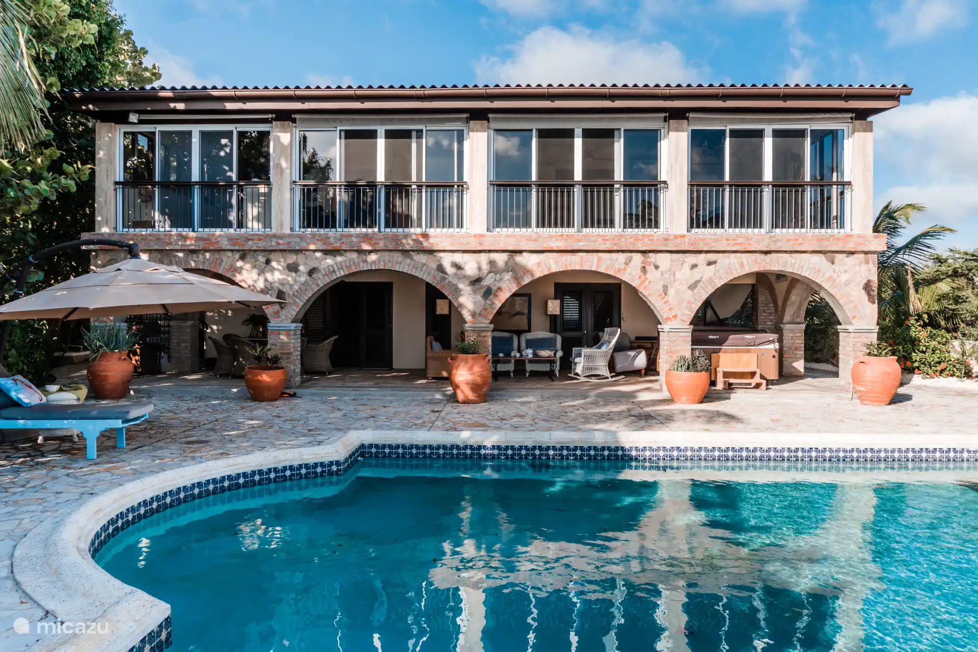 Sonne, Meer & Strand, Bonaire, Bonaire, Sabadeco, villa Privatvilla am Meer mit Pool!