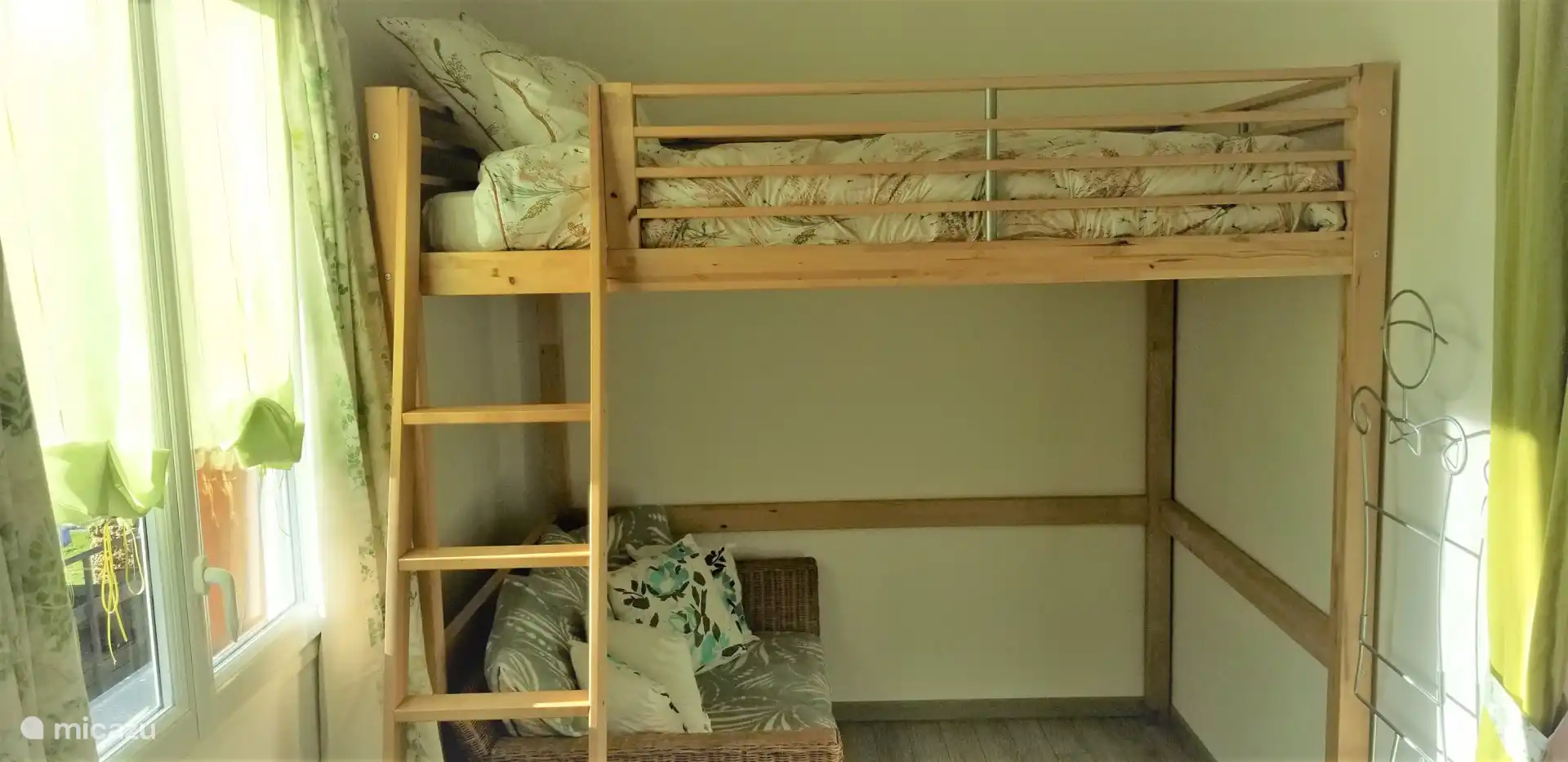 Dubbel zolder in Jasmine annex