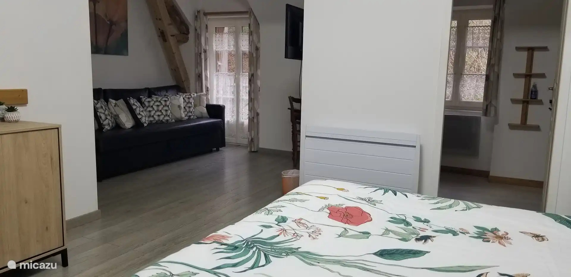 Marguerite, slaapbank is een comfortabele dubbelbank