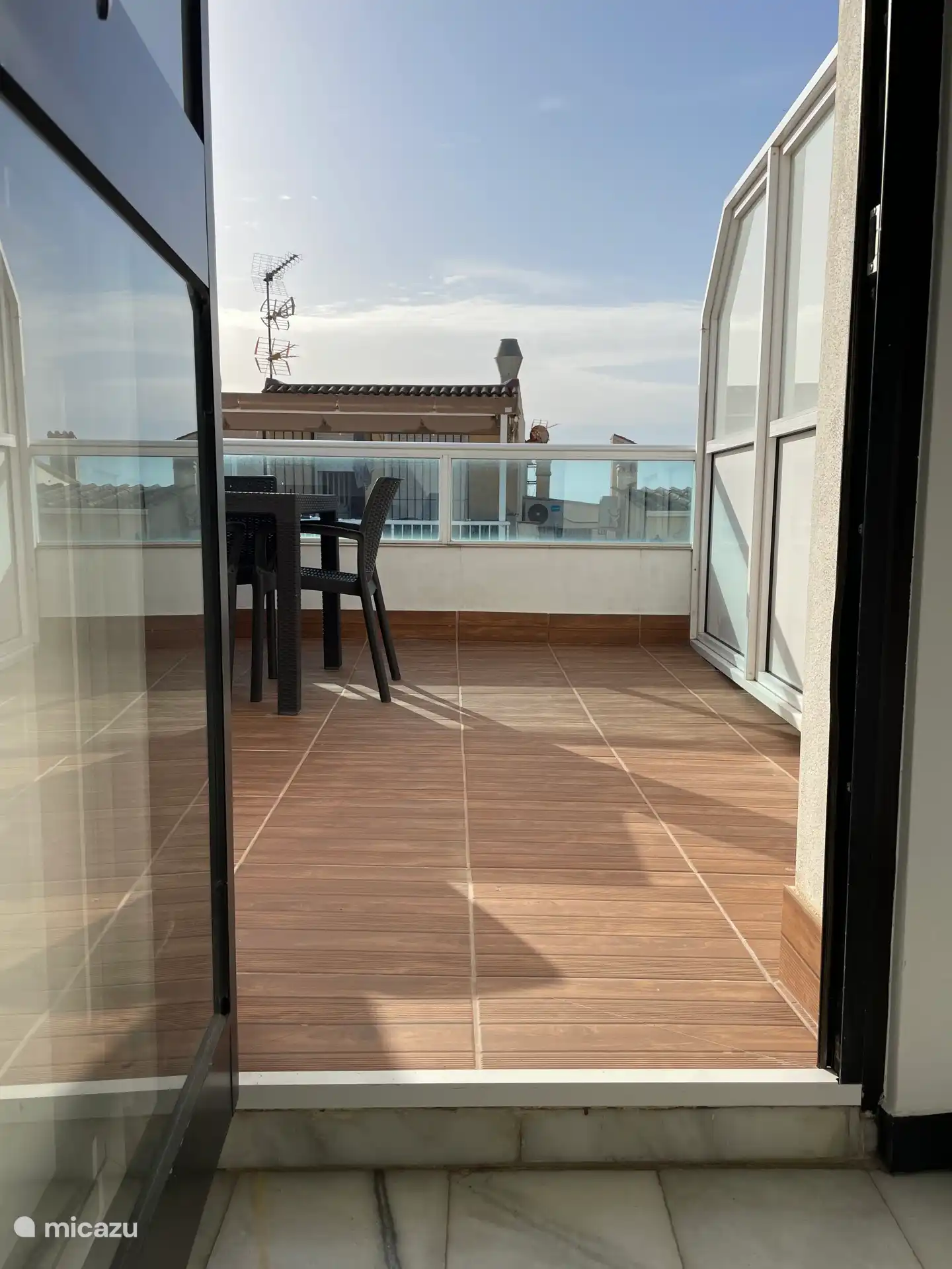 Terraza en la azotea