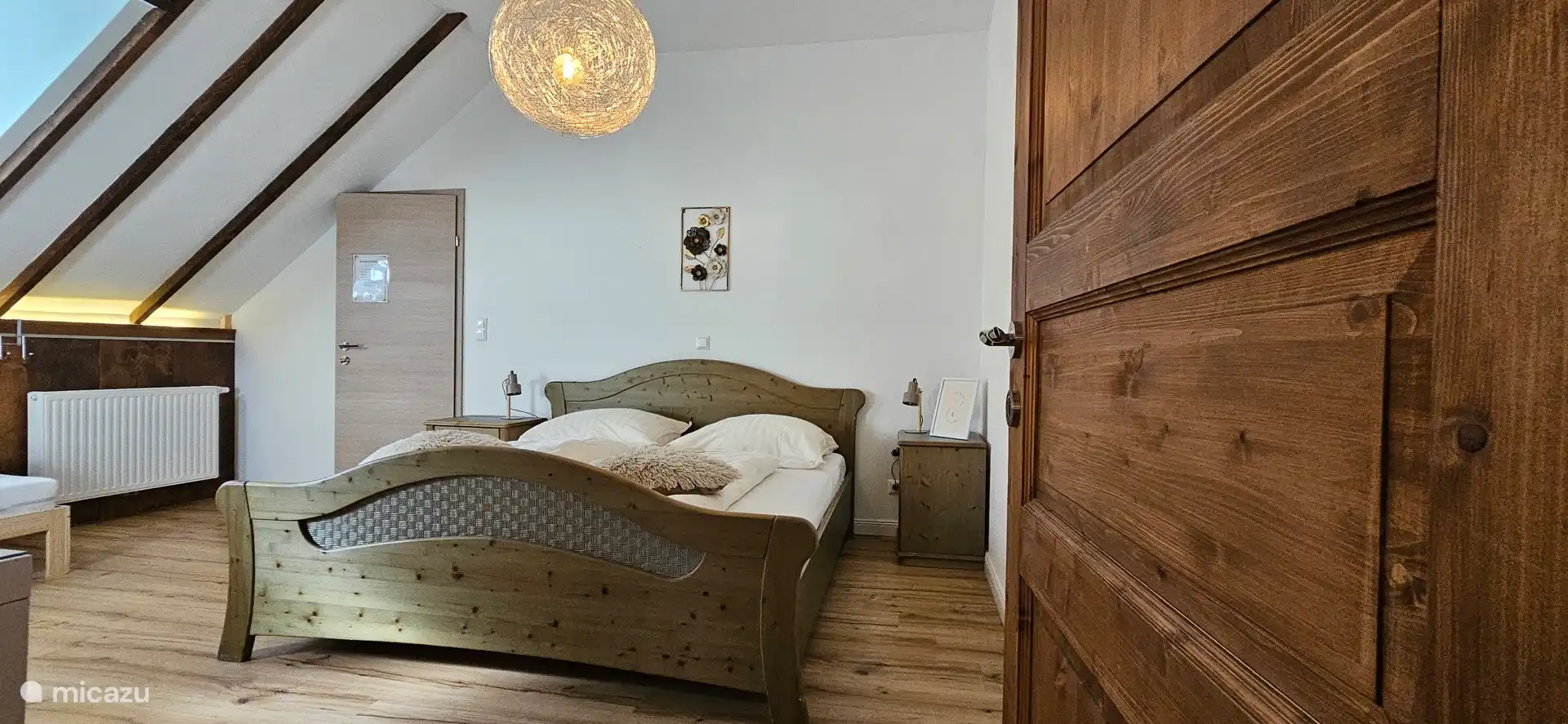 bedroom Der Berg, 2 pers bed + single bed