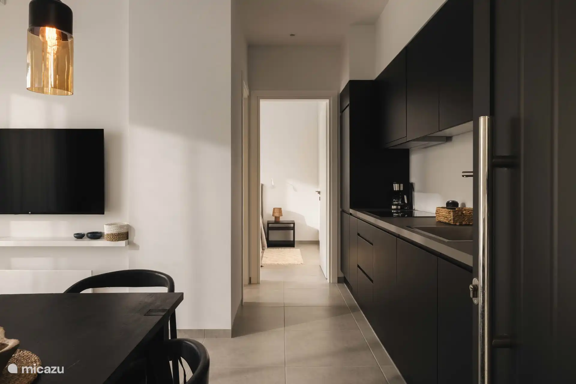 Van keuken naar slaapkamer