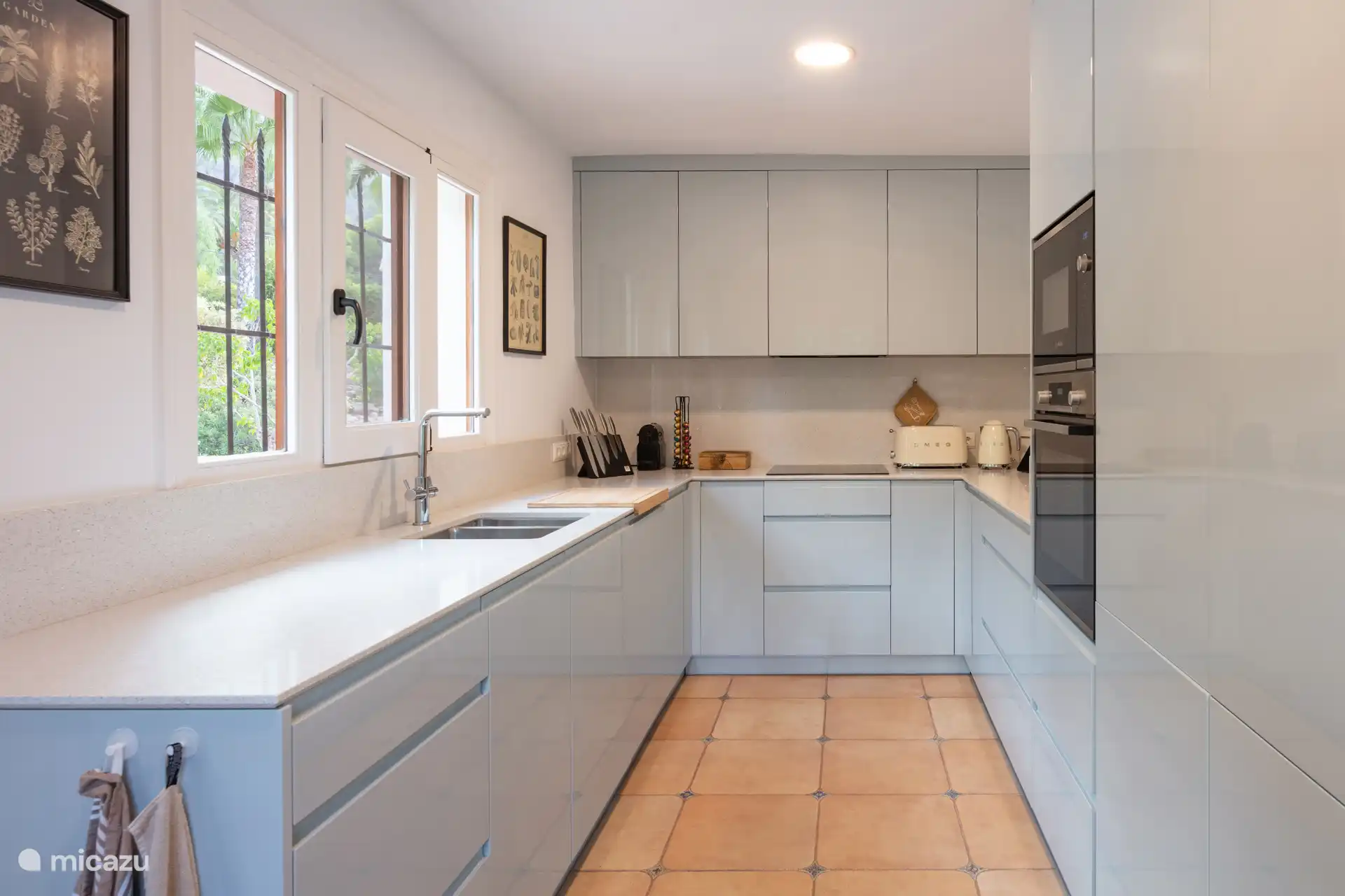 Nice kitchen, equipped with all comforts.