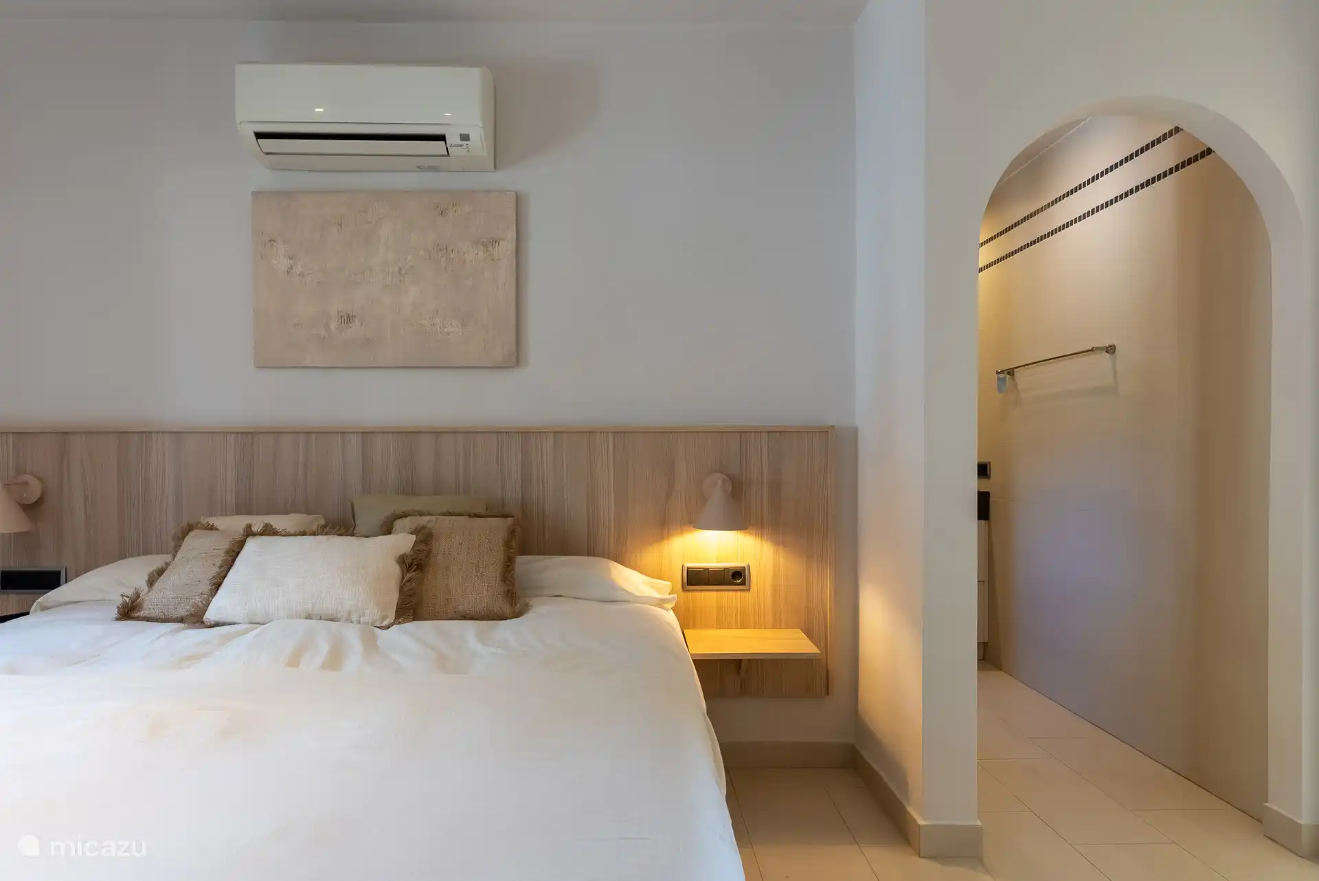 Slaapkamer met badkamer ensuite