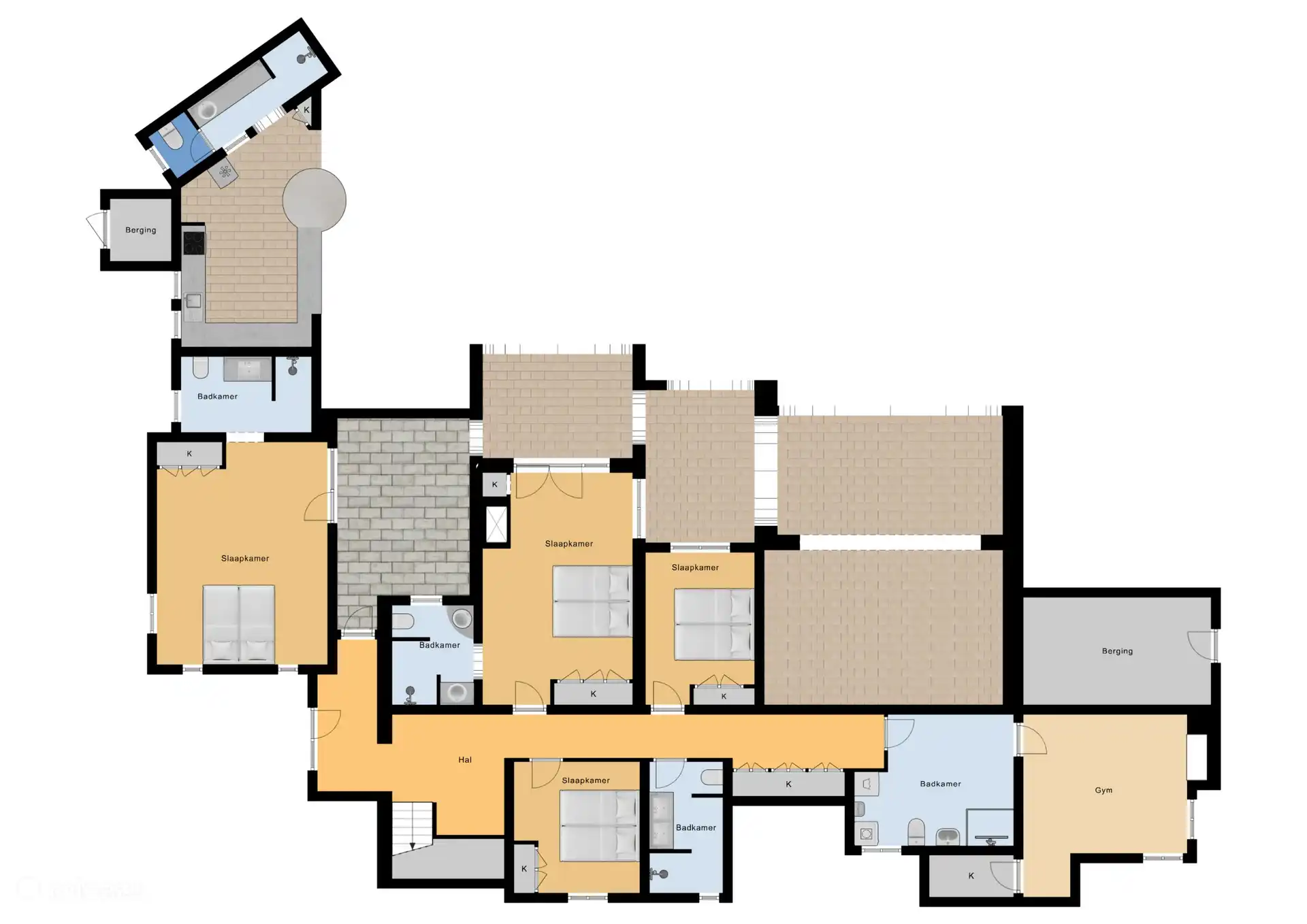 Plan du rez-de-chaussée