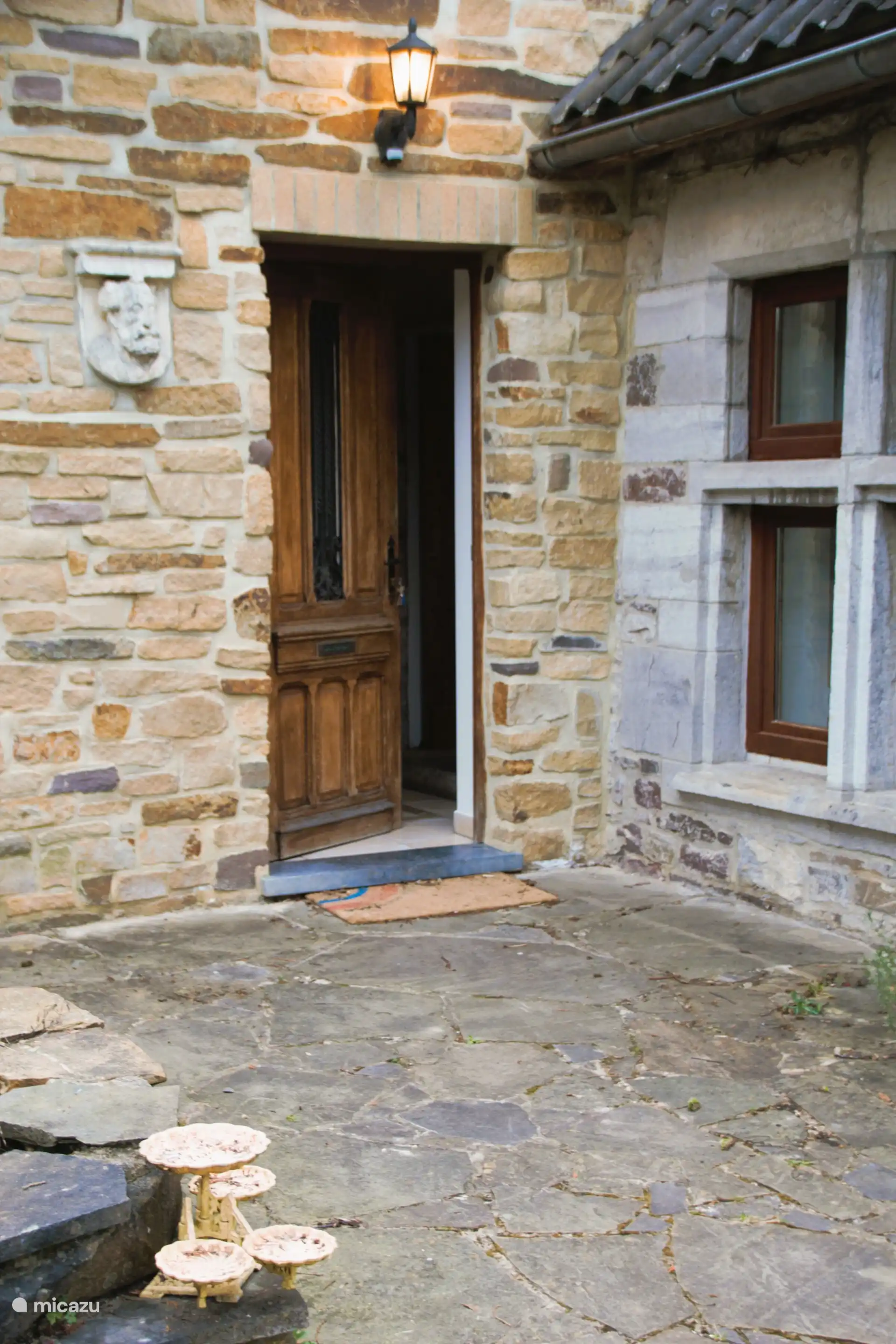 Toegang tot het reservaat