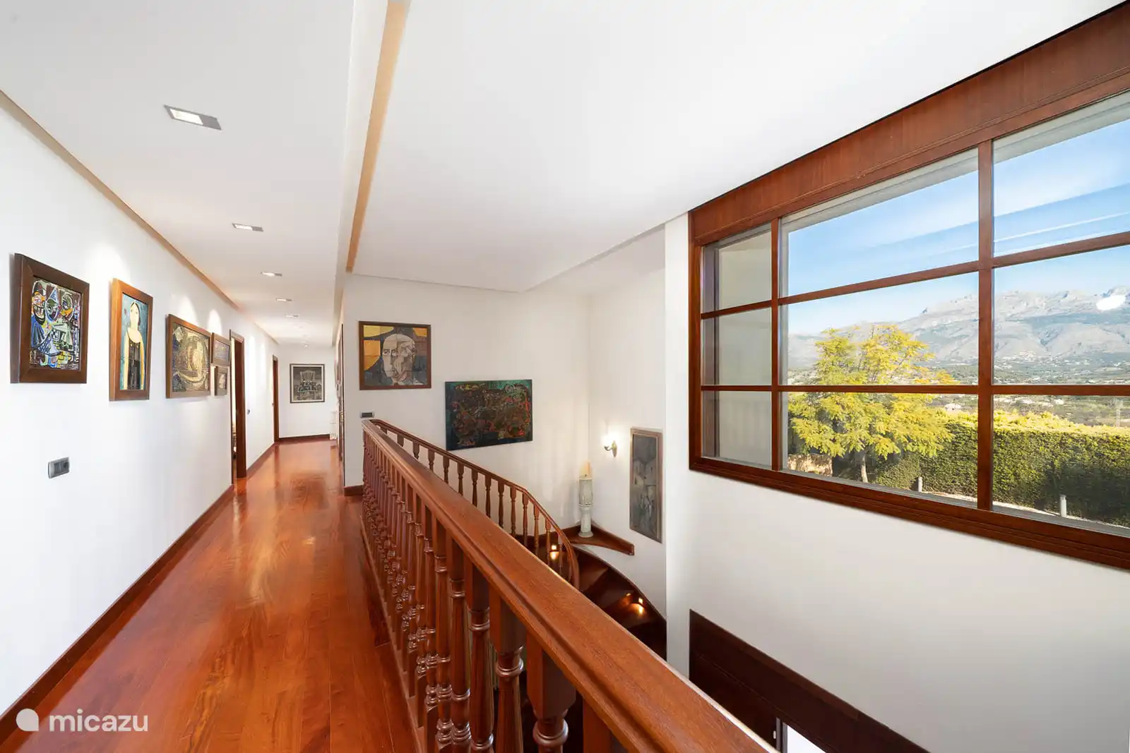 1er étage de la villa.