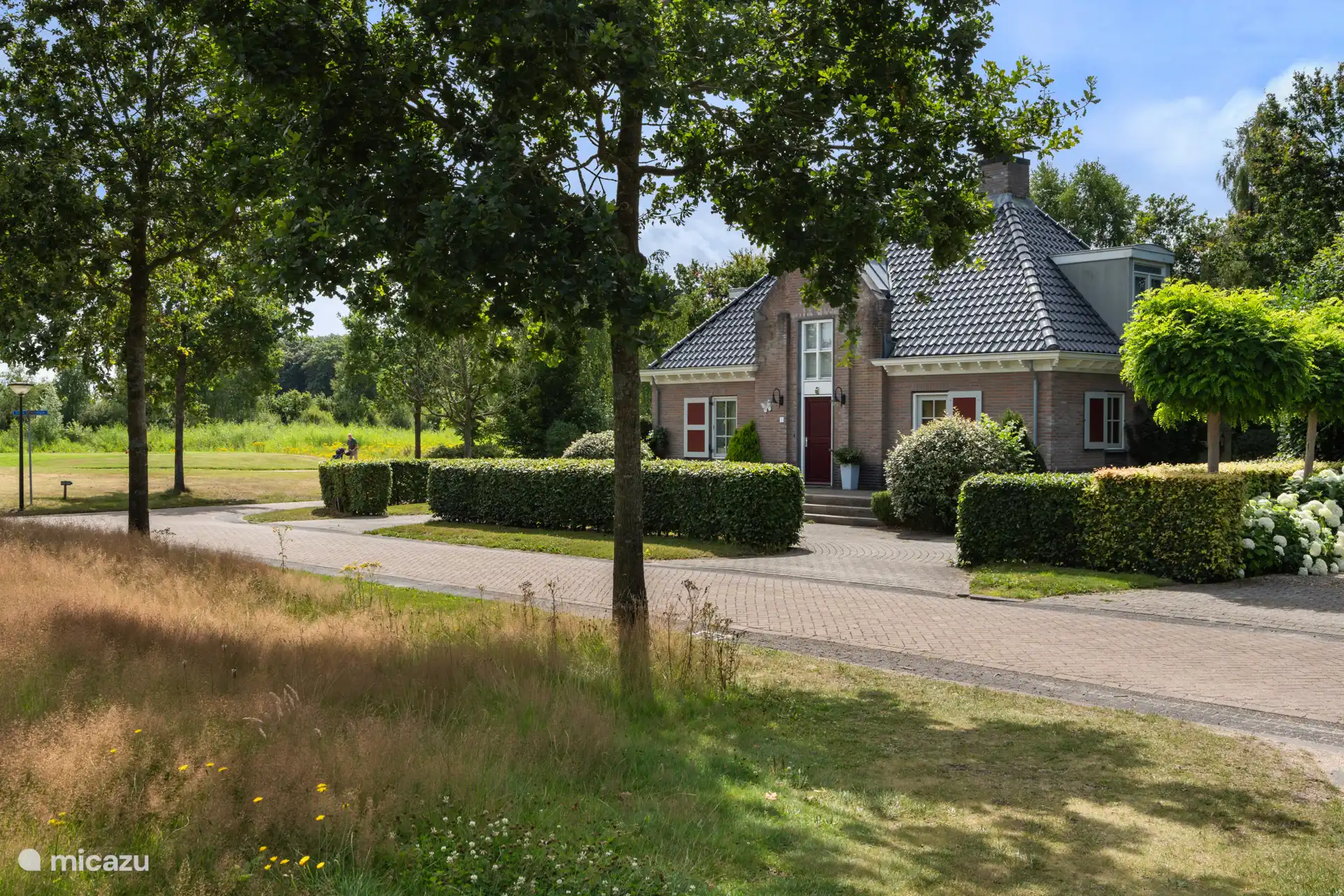 Parte delantera de la casa