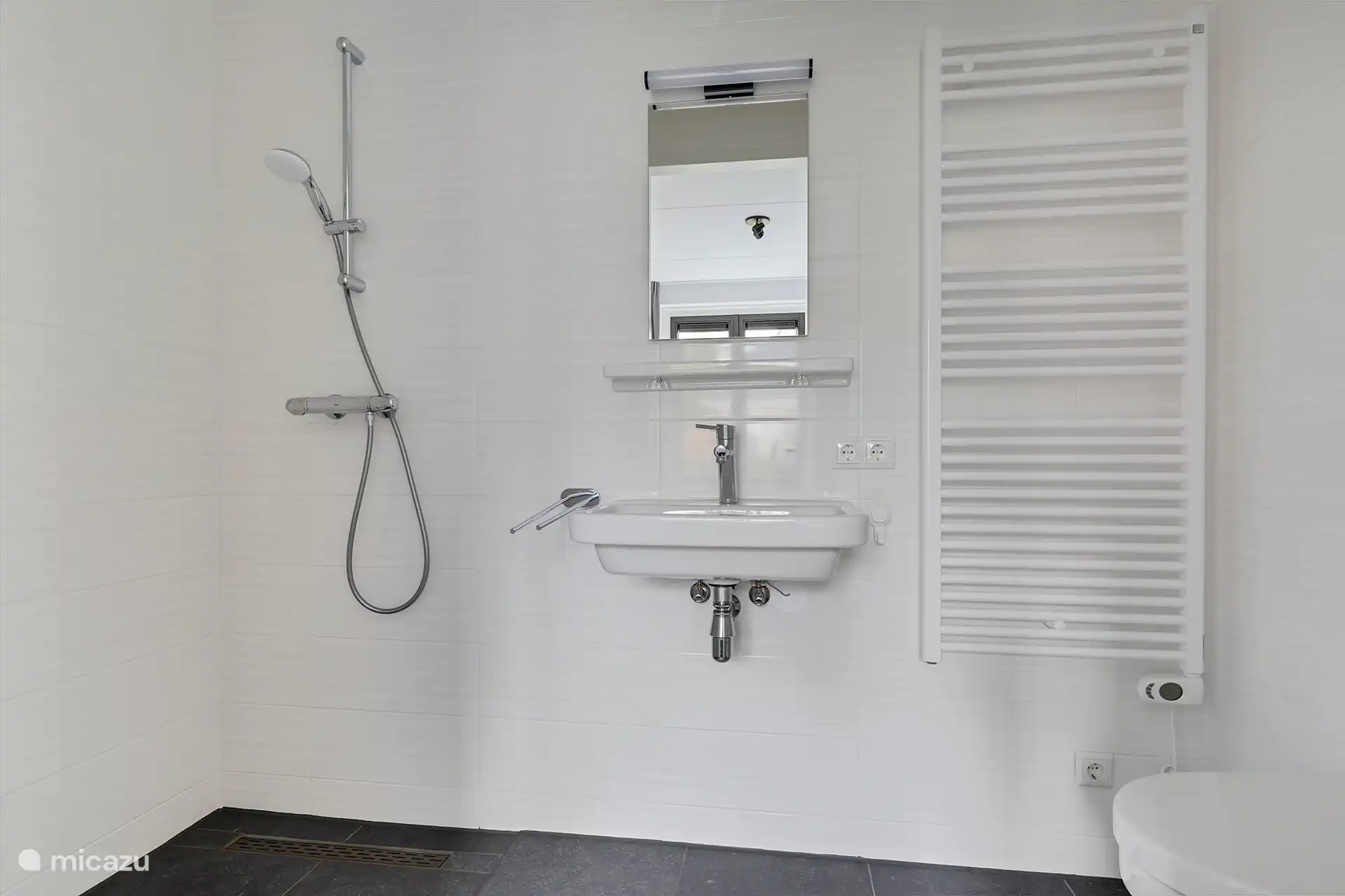 Badkamer beneden en suite