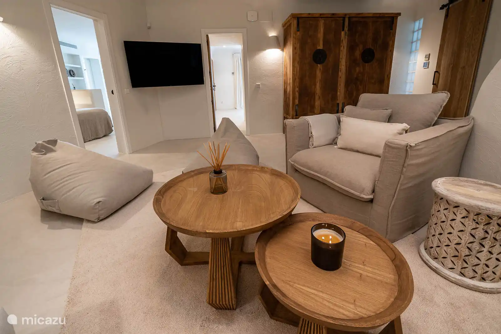 Air-conditioned TV lounge.