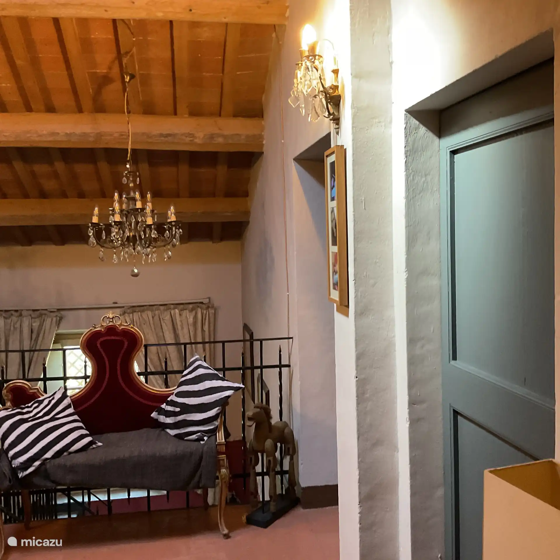 Espace salon à l’étage