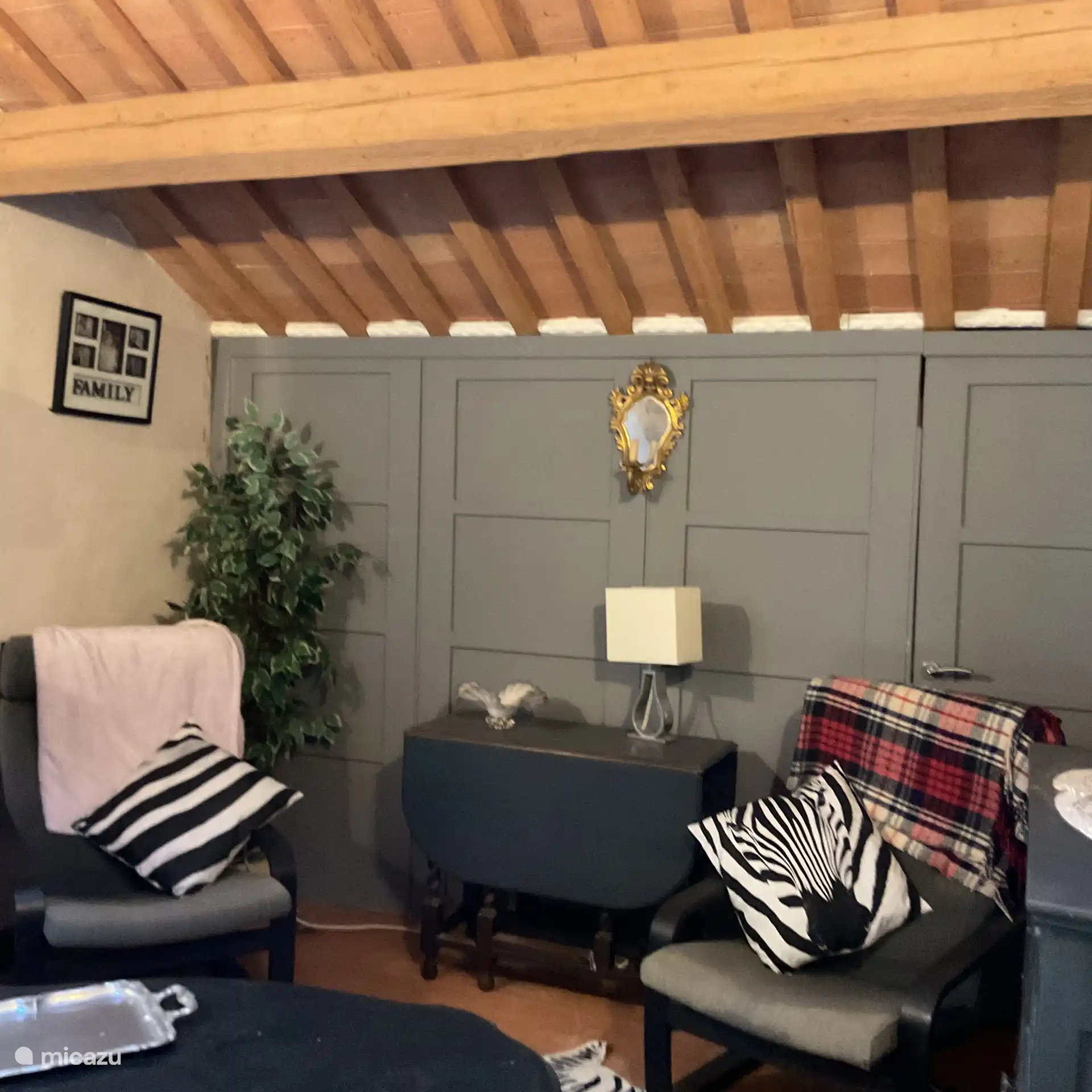 Espace de repos à l’étage