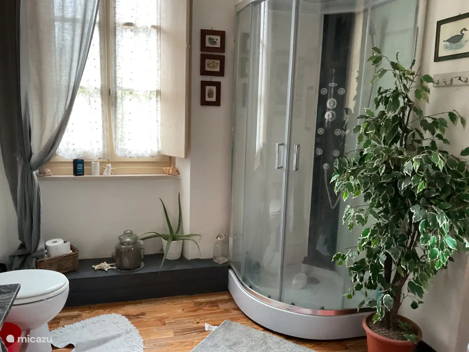 Salle de douche au rez-de-chaussée