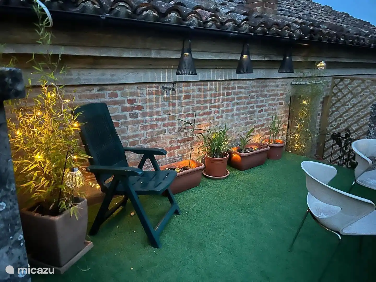 Terrasse sur le toit