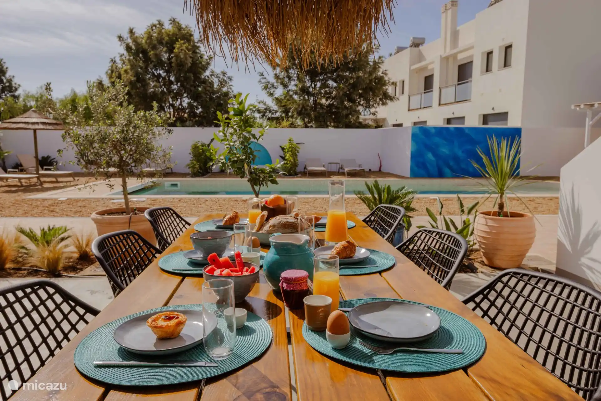 Privéterras tuintafel Celebra a Vida Resort