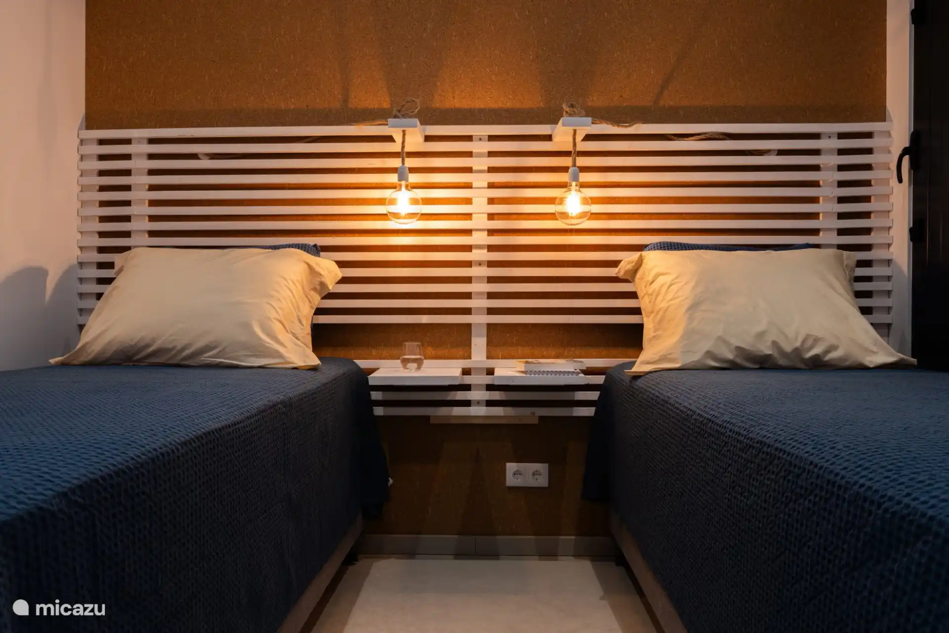 Slaapkamer met bedden uit elkaar Celebra a Vida Resort