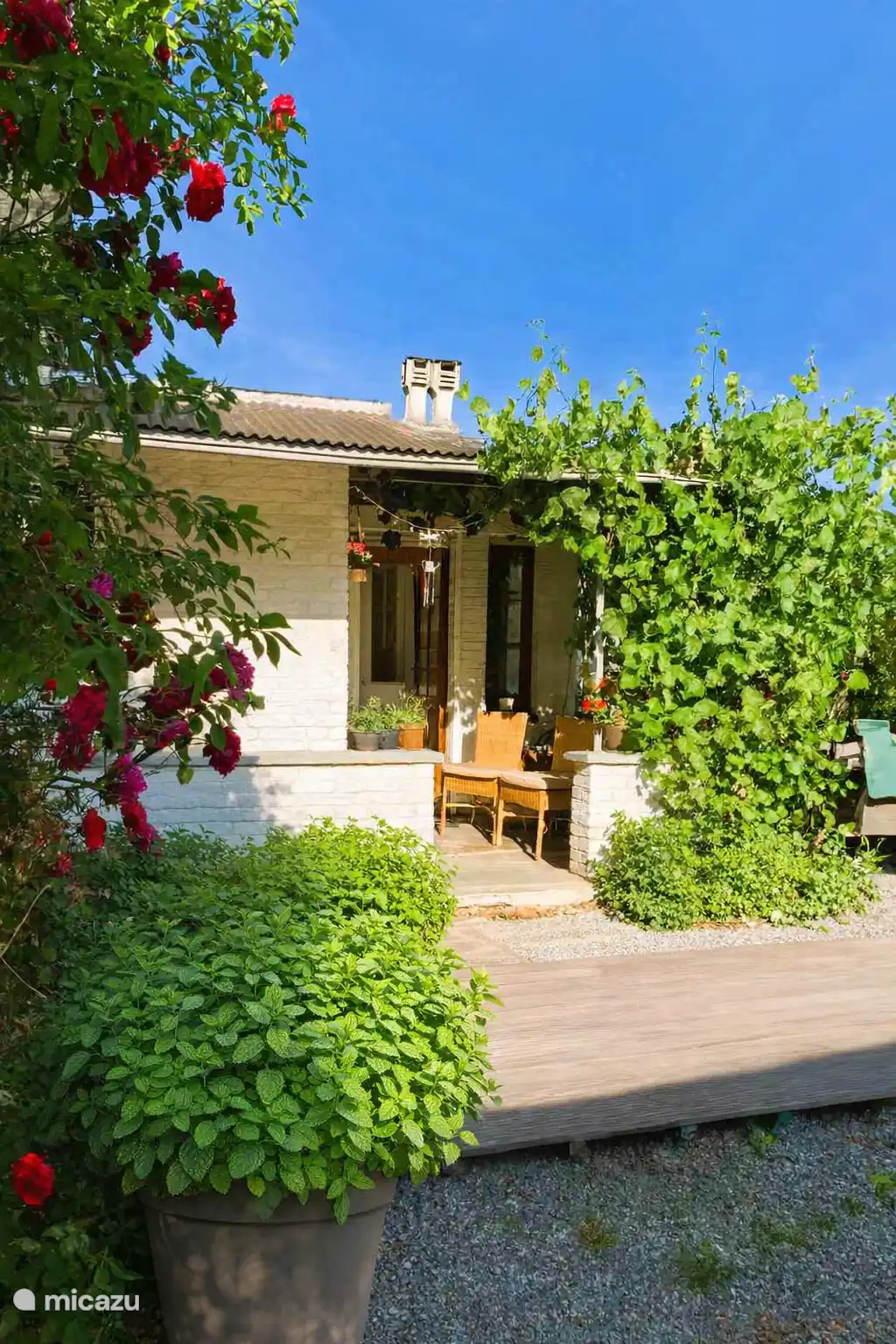 Entrance to your gîte