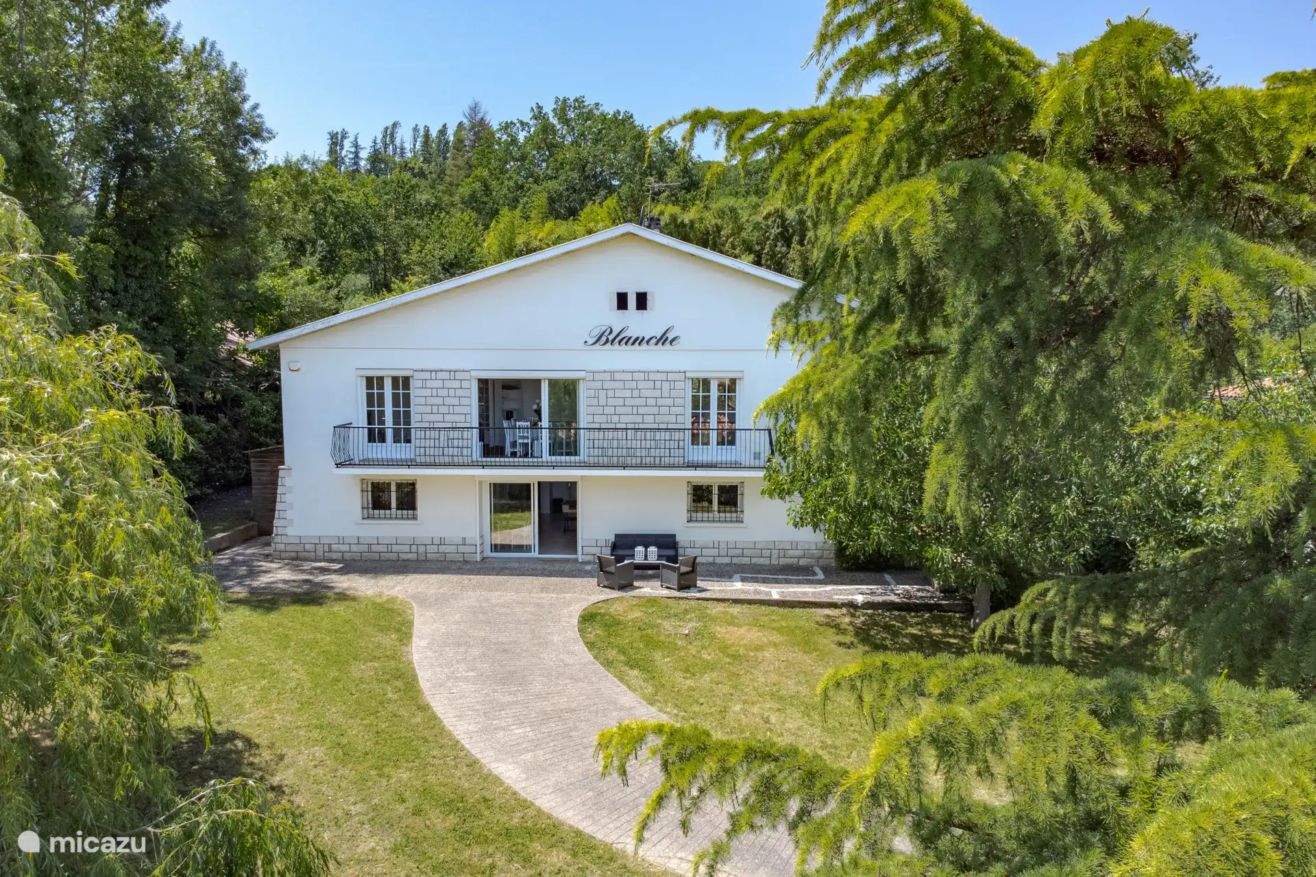 villa huren in La Sauvetat-sur-Lède, Lot-et-Garonne, Frankrijk - Villa Blanche