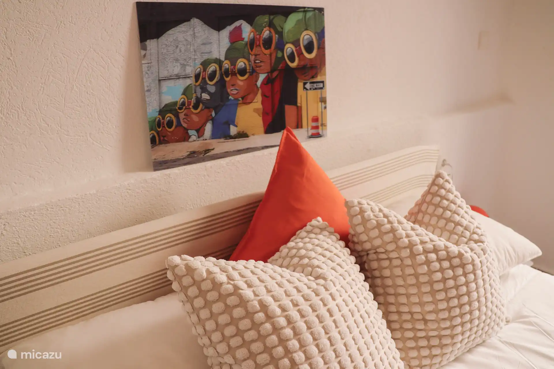 Frisse slaapkamer - begane grond