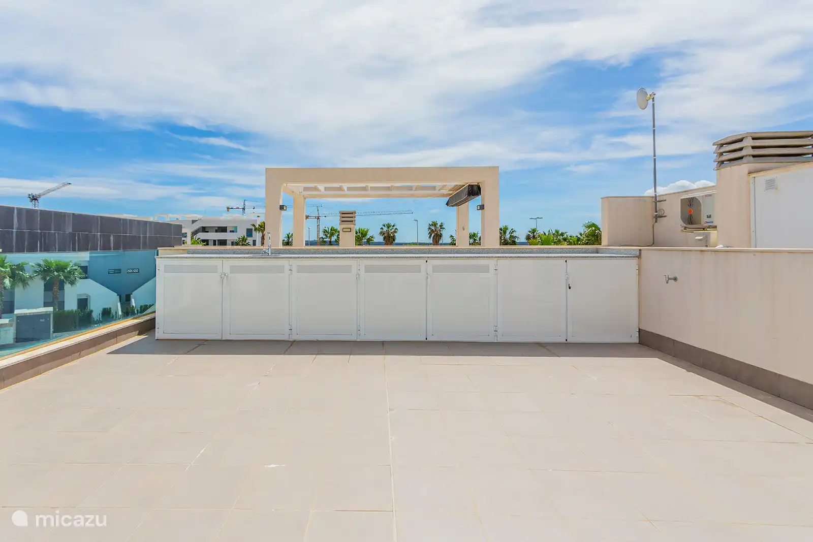 Terrasse sur le toit