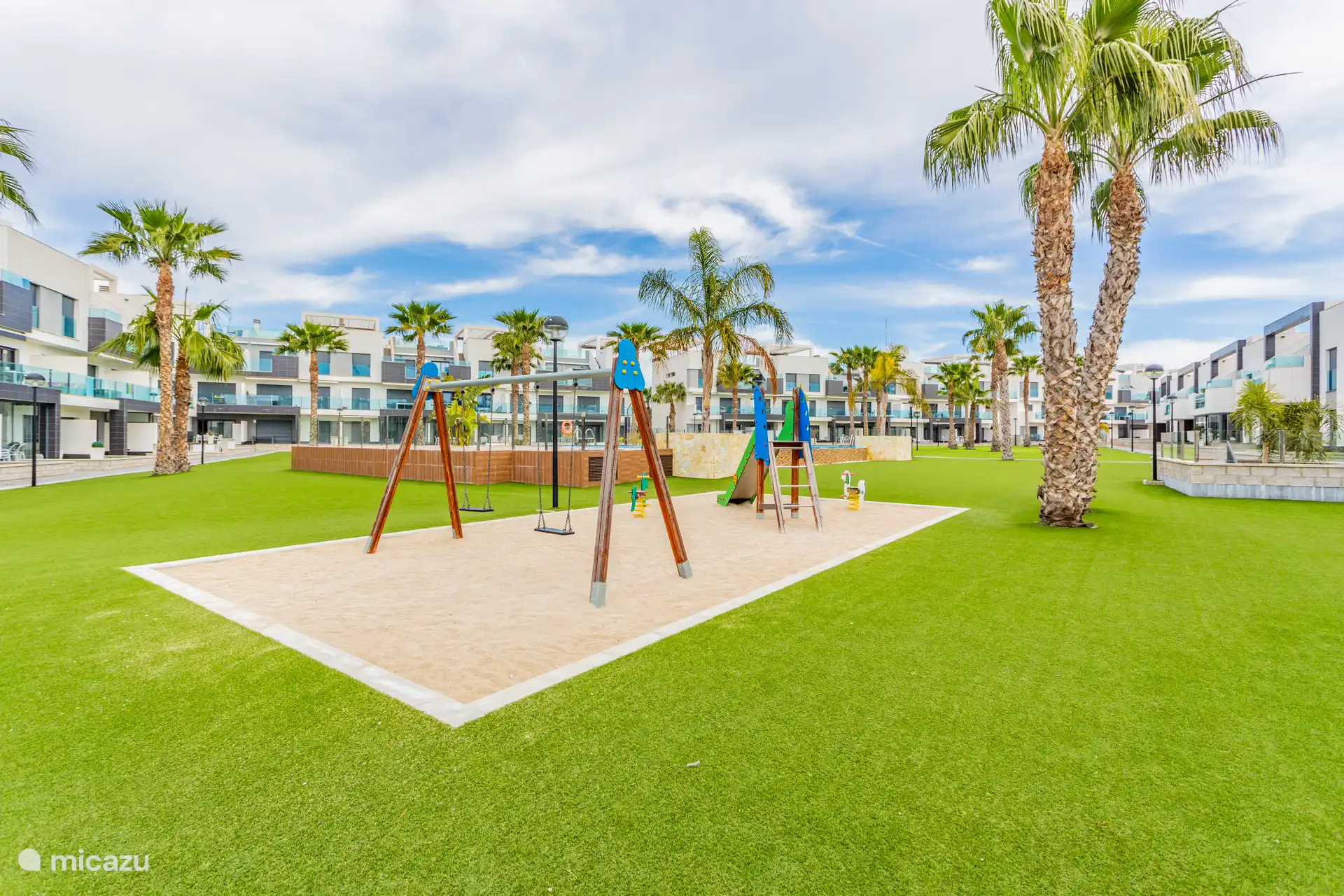 Parties courantes de la cour de jeux