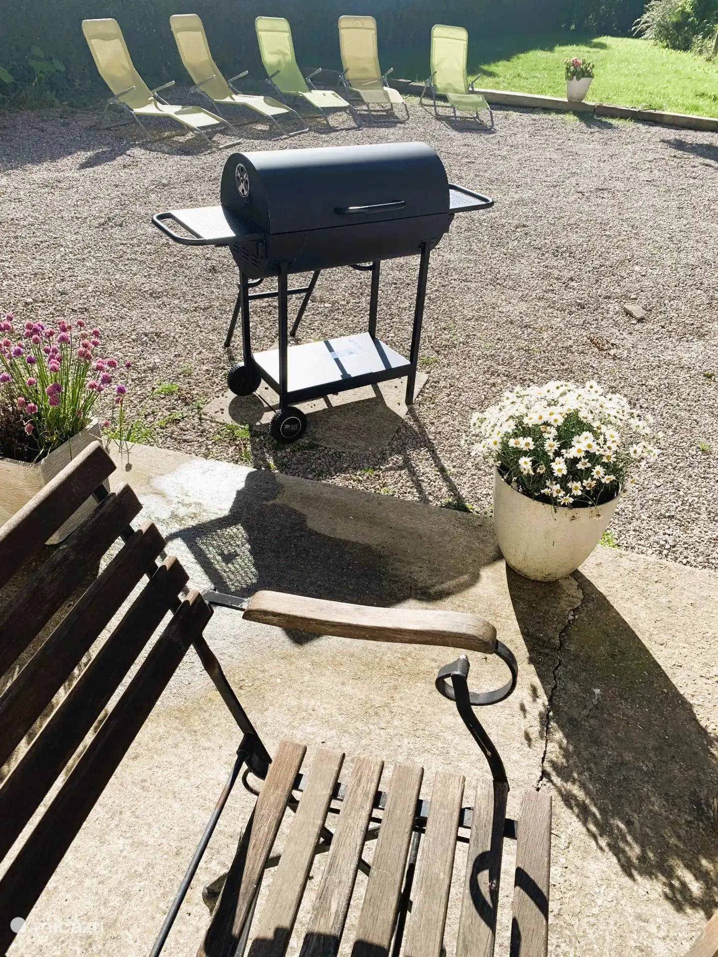Terras en barbecue
