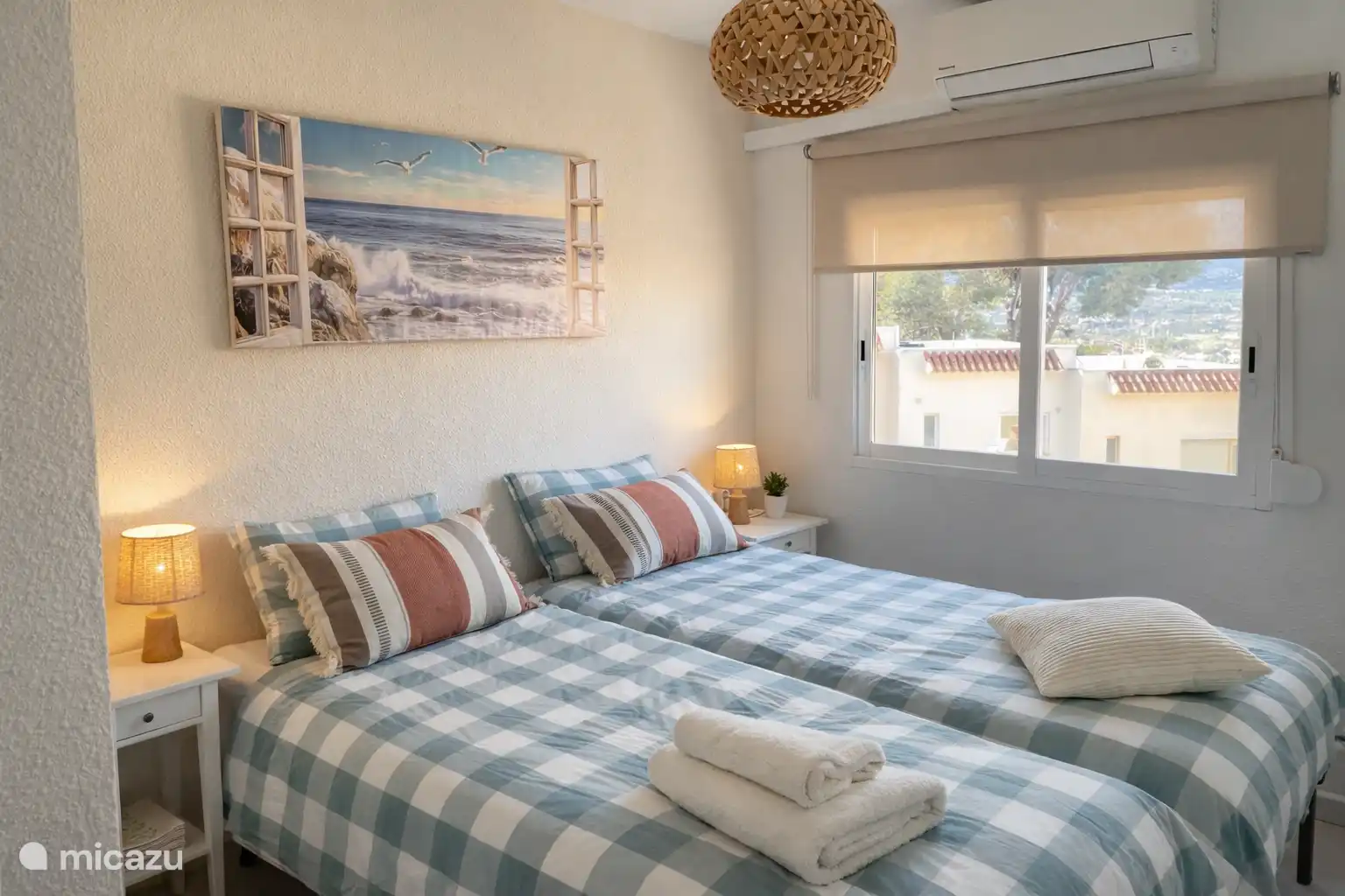 Slaapkamer met airco 