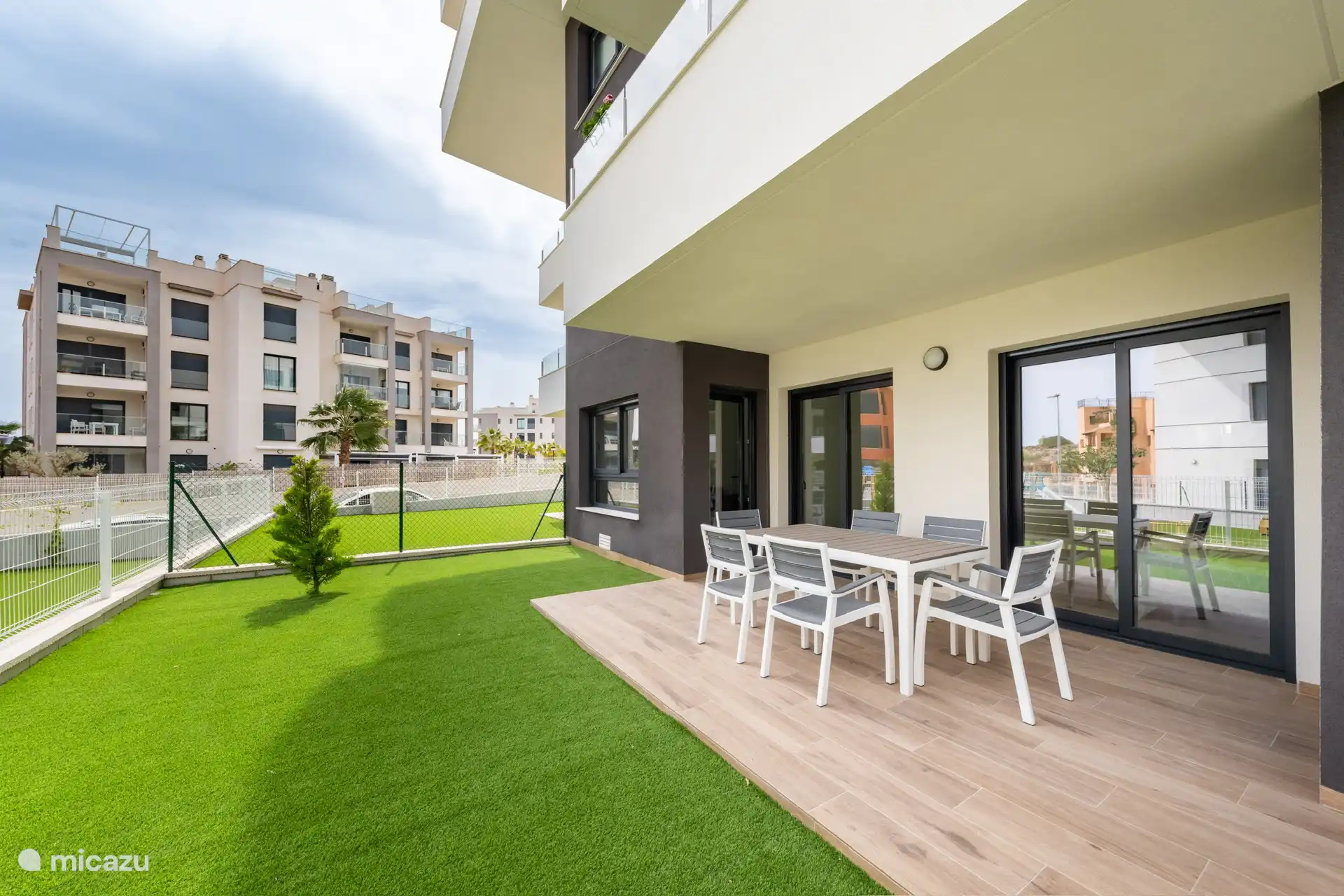 Privétuin met terras