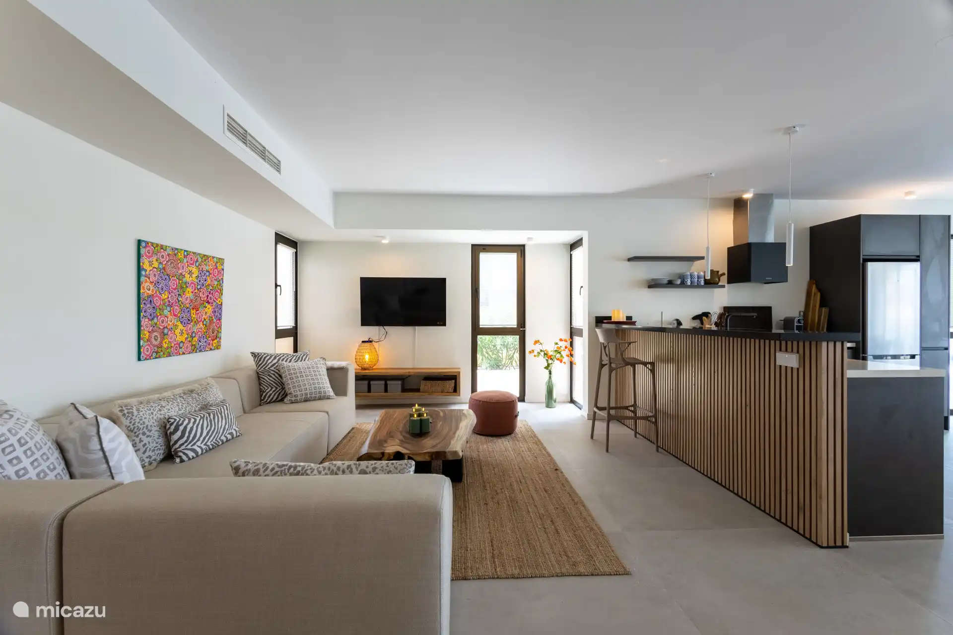 Wohnbereich mit Aufenthaltsbereich