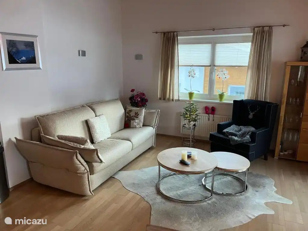 Salón de lujo con sofá cama de excelente calidad