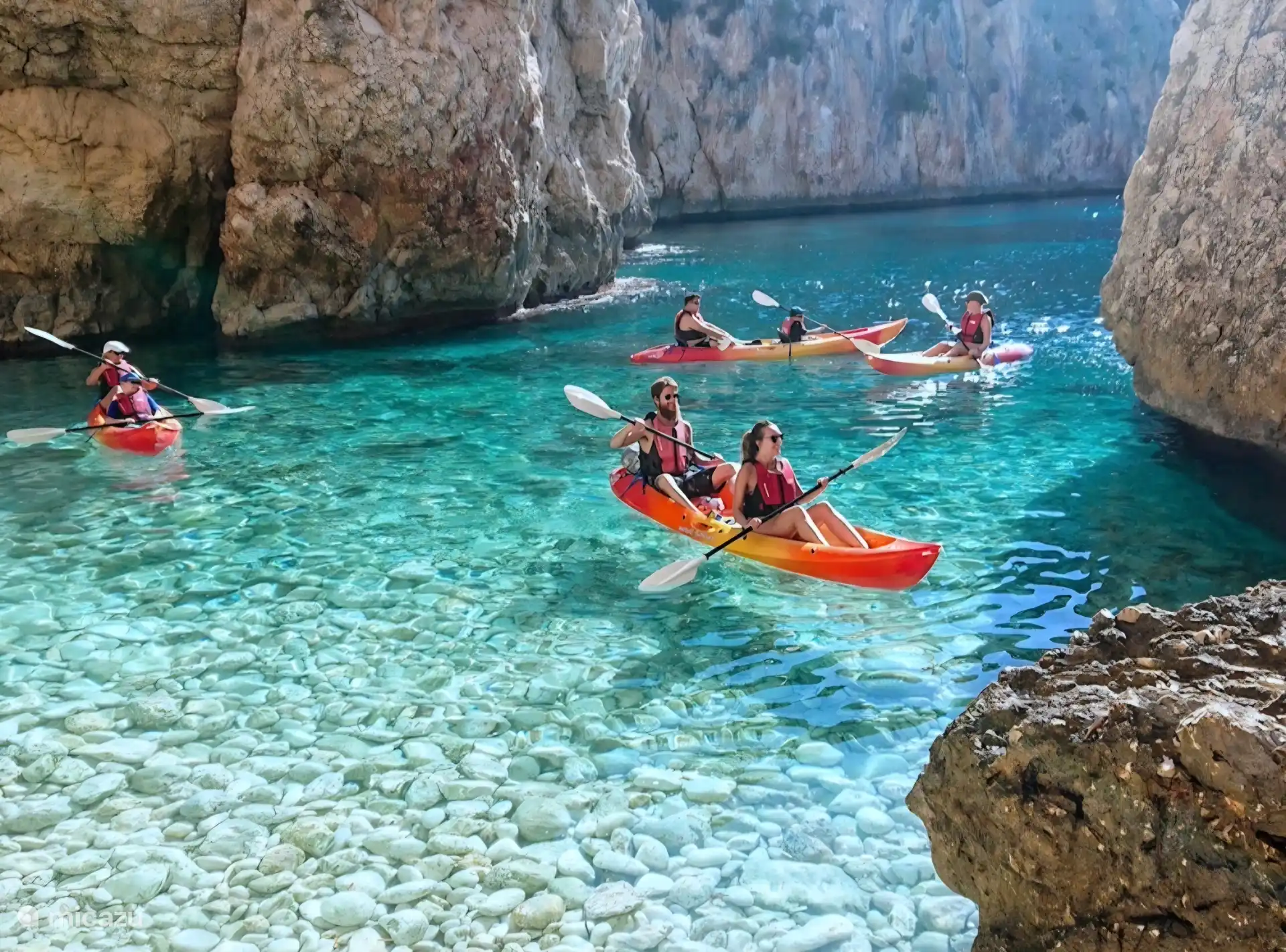 Kajak-Exkursion von Granadella aus