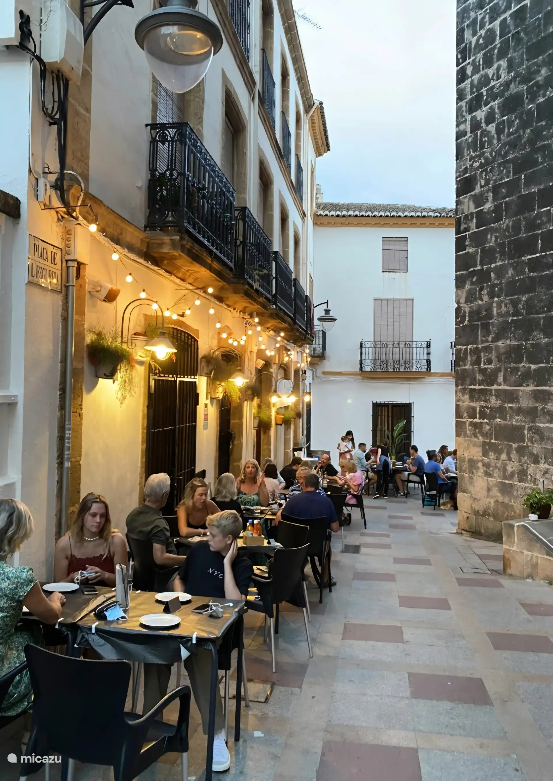 Delicious food in old town