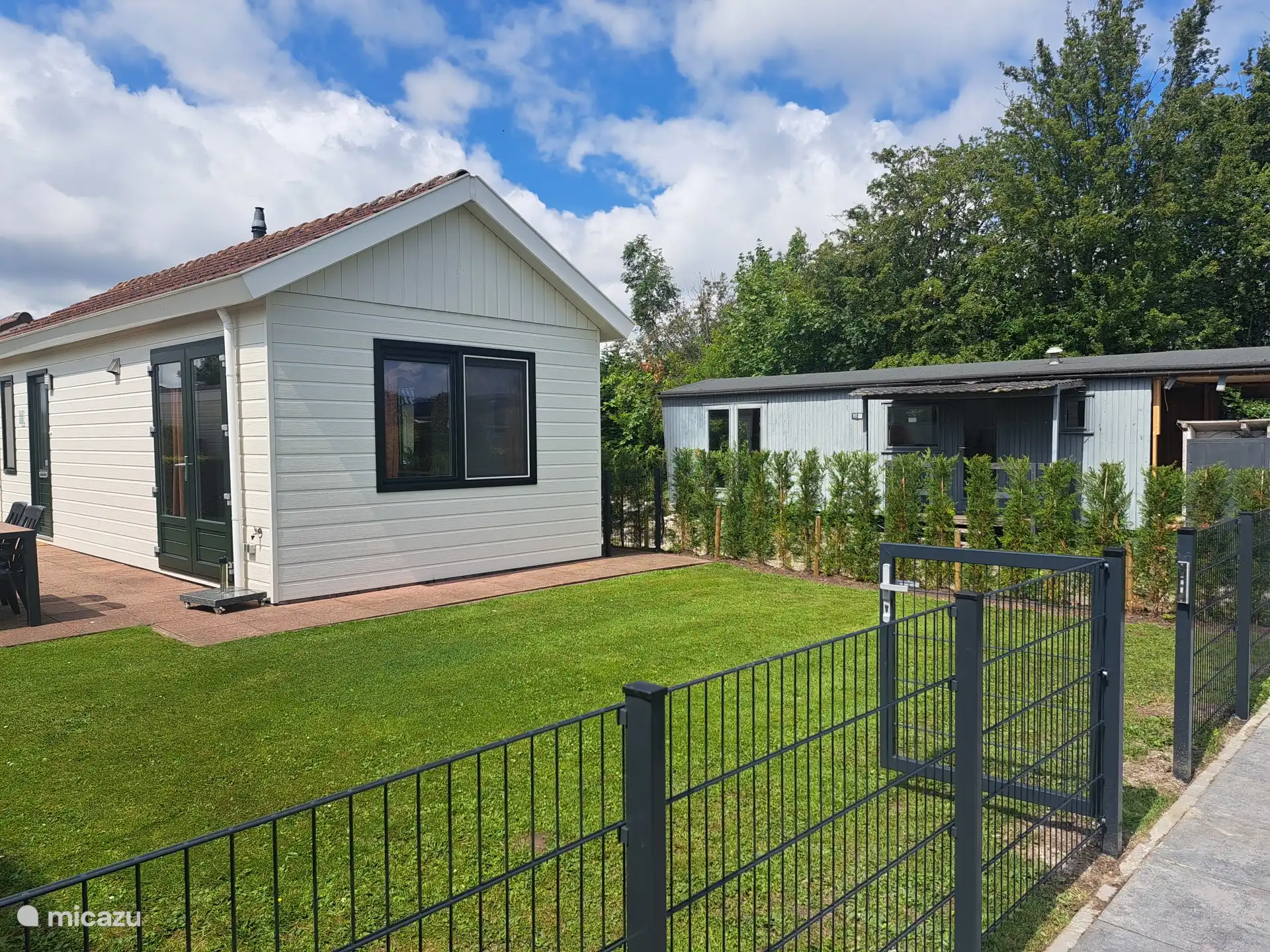 Jardín desde el ribero