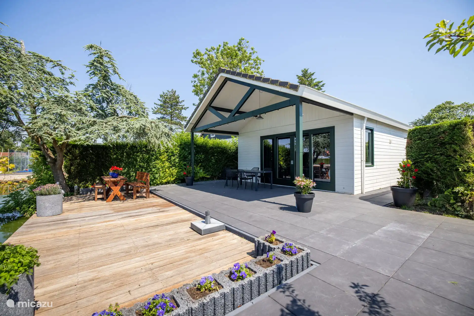chalet huren in Nederland, Noord-Holland, Medemblik – Wilgenroos 4p. - Karpervijver 099
