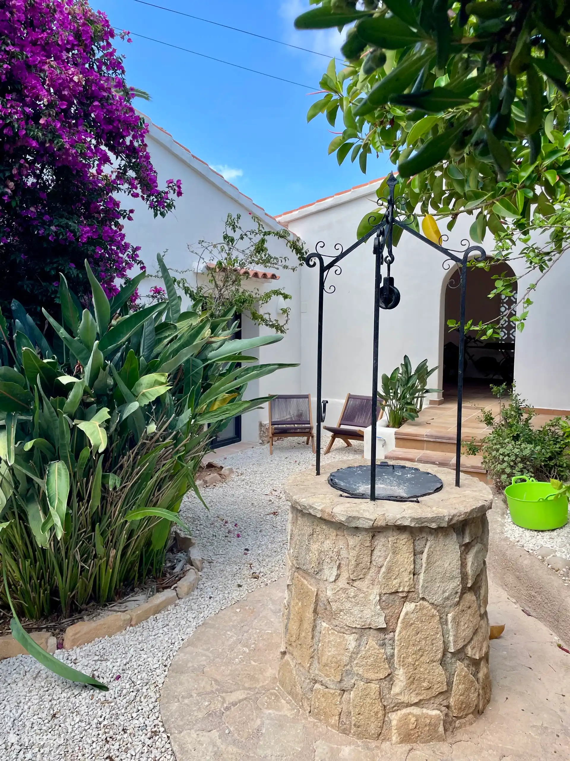 Tuin bij Masterbedroom 