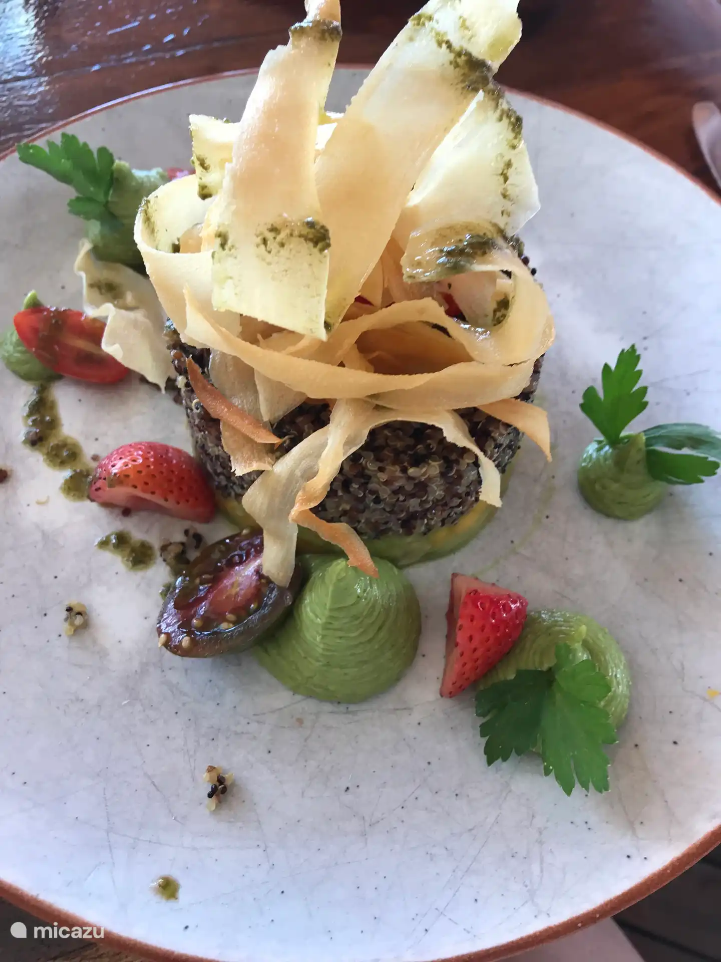 Culinaire ervaring in overvloed in Ibiza zoals ook in Cala Vadella met verschillende restaurantjes en ontbijt gelegenheden