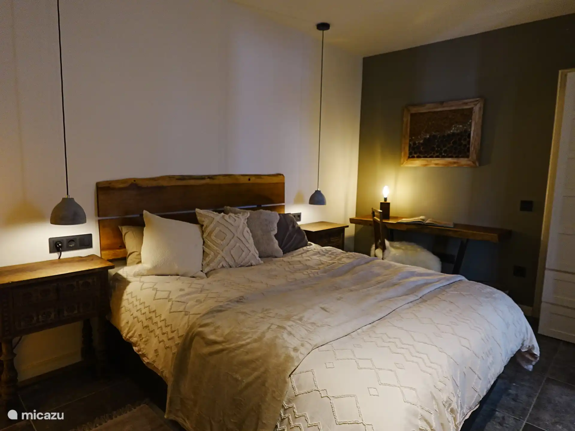 Duerme como un bebé — el dormitorio principal de El Rincón