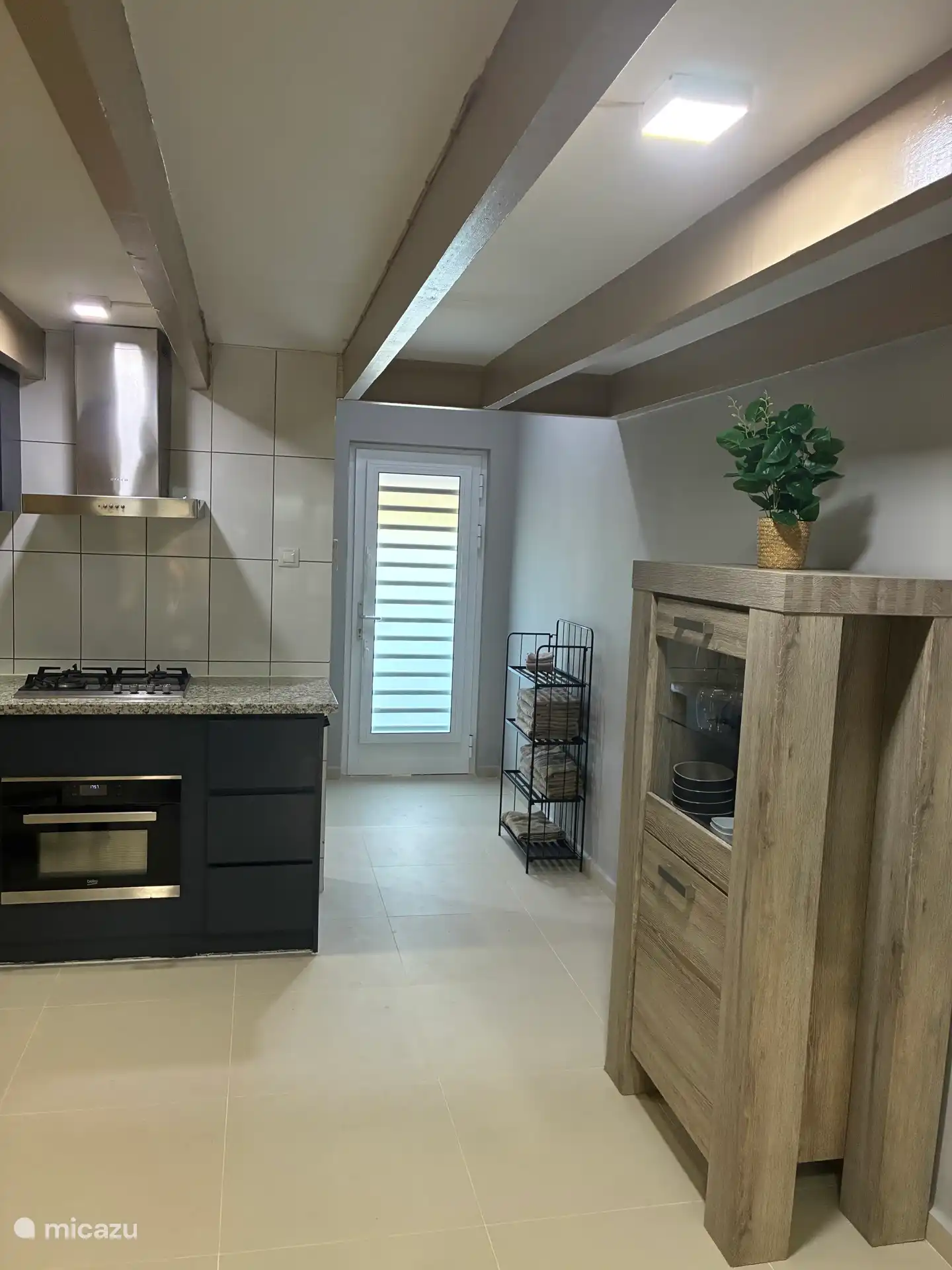 Voordeur met ventilatielamellen