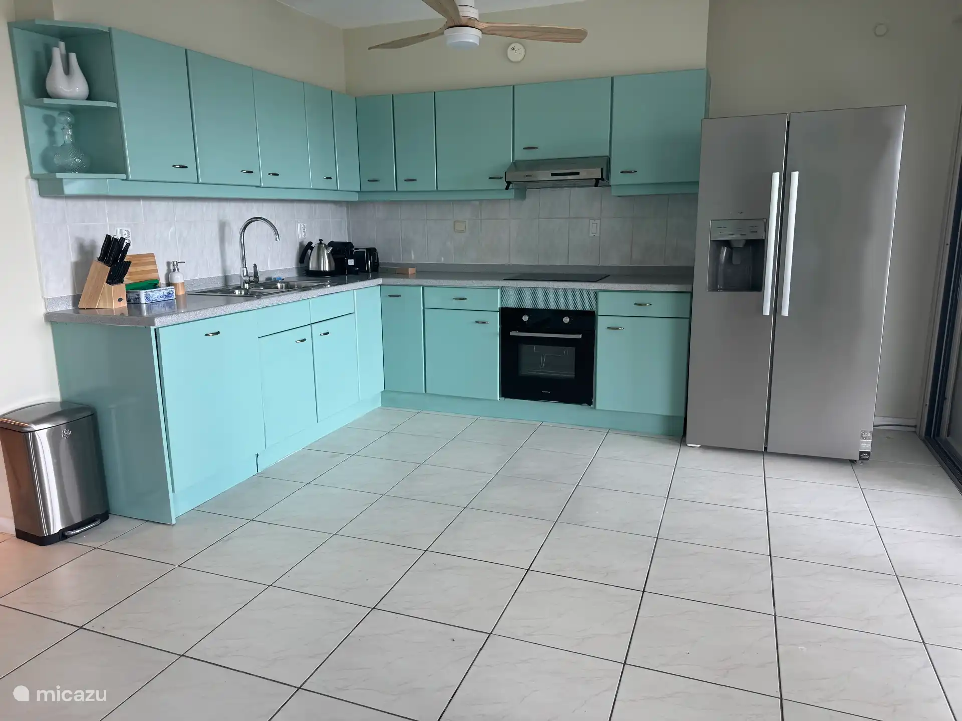 La cuisine entièrement équipée