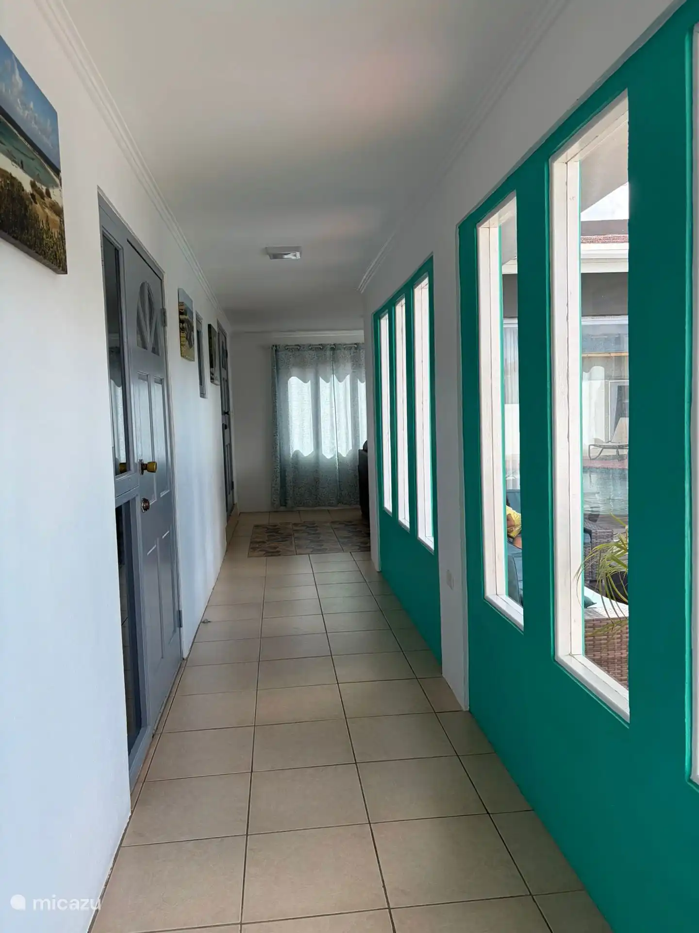 Flur zu den Schlafzimmern