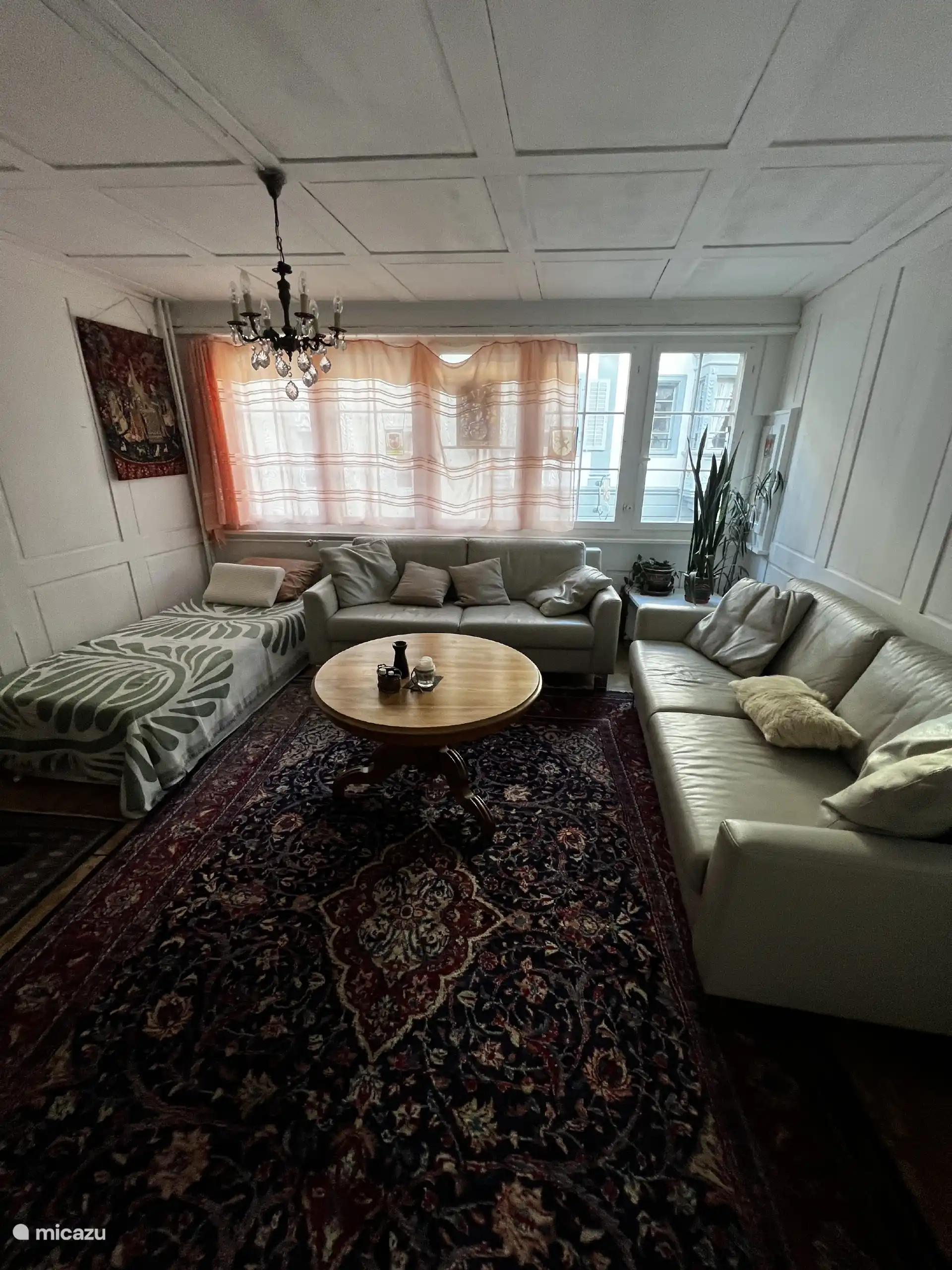 vakantiehuis huren in Zwitserland, Schaffhausen, Stein am Rhein – Zur Geduld, historisch huis in de oude stad