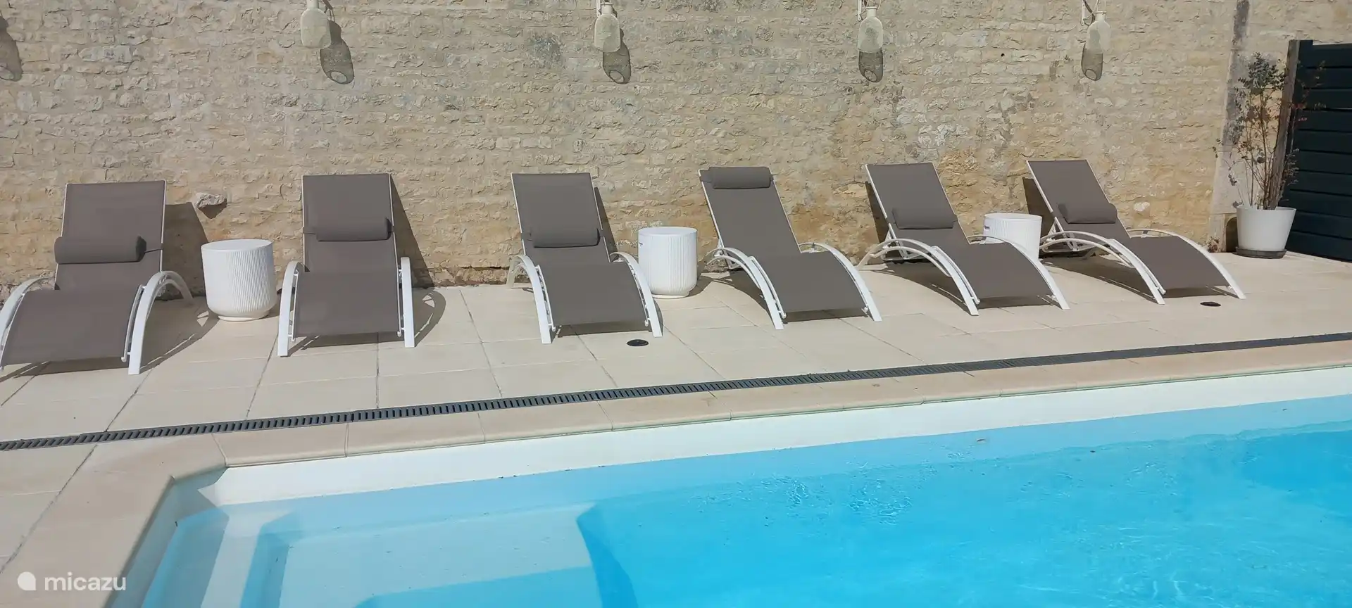 Poolside loungers