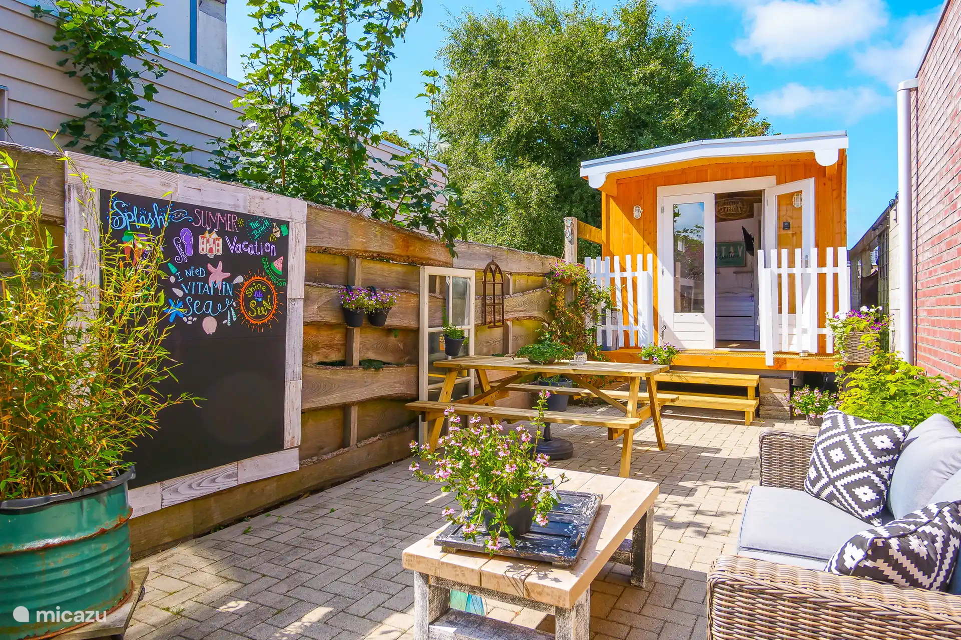 Nouvelles location de vacances Pays-Bas, Hollande du Nord, Callantsoog – tiny house  Petit chalet à Ons Tuintje