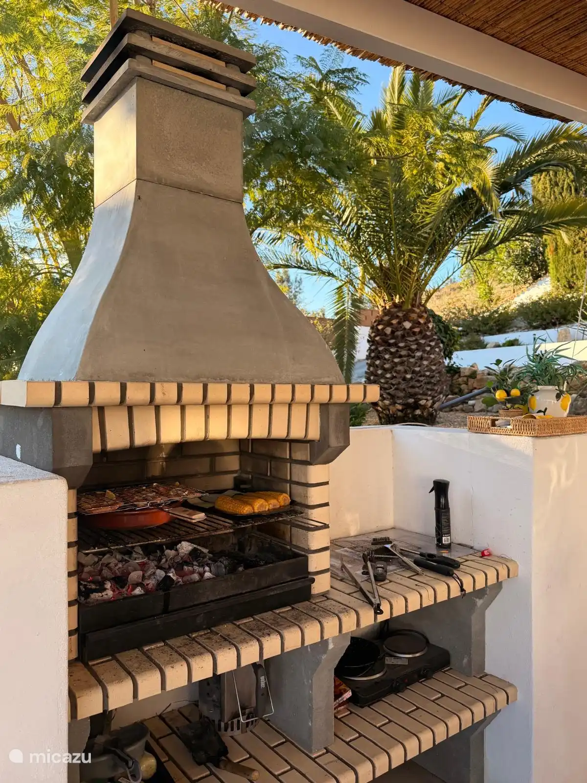 Barbacoa al aire libre