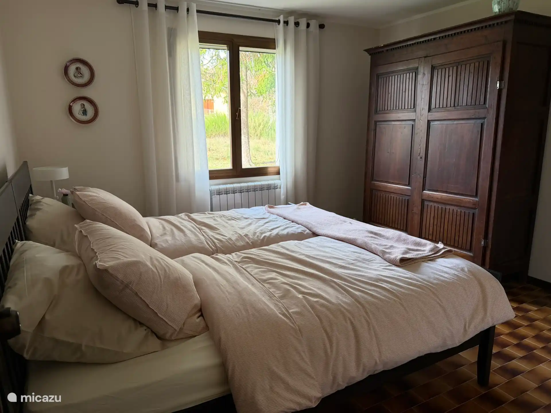 Chambre avec 2 lits simples