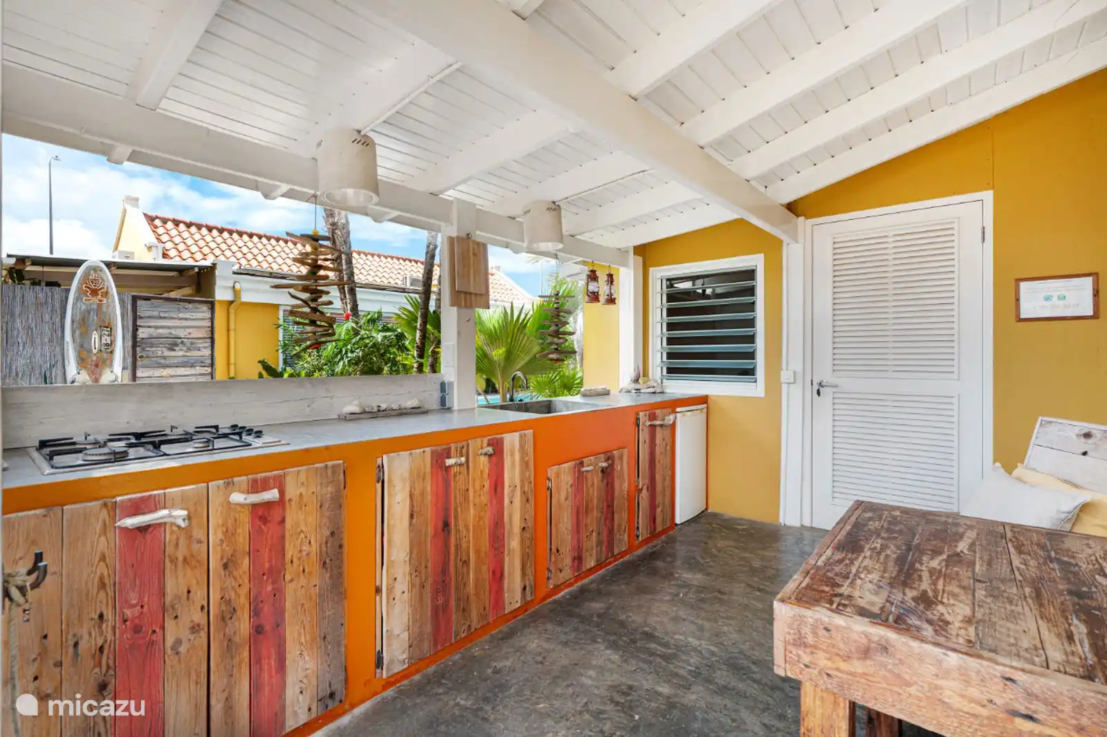 Kas Oranje buitenkeuken