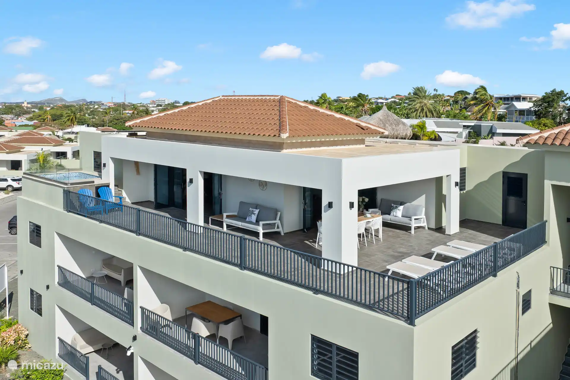  penthouse in Curaçao, Banda Ariba (East), La Privada (Mambo Beach) – Penthouse Casa James, Mambo Beach 